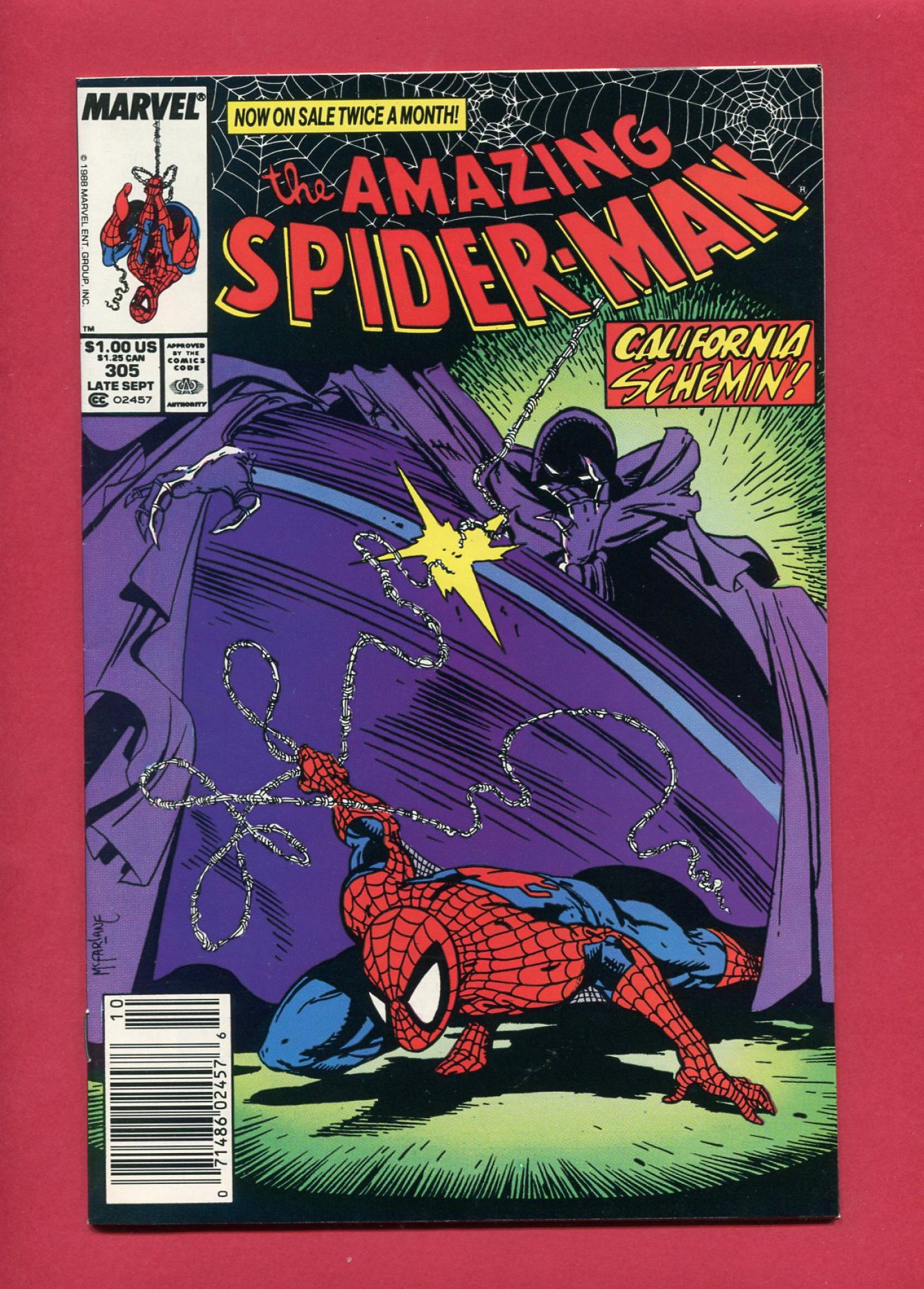 Amazing Spider-Man #305, Sep 1988, 8.,5 VF+