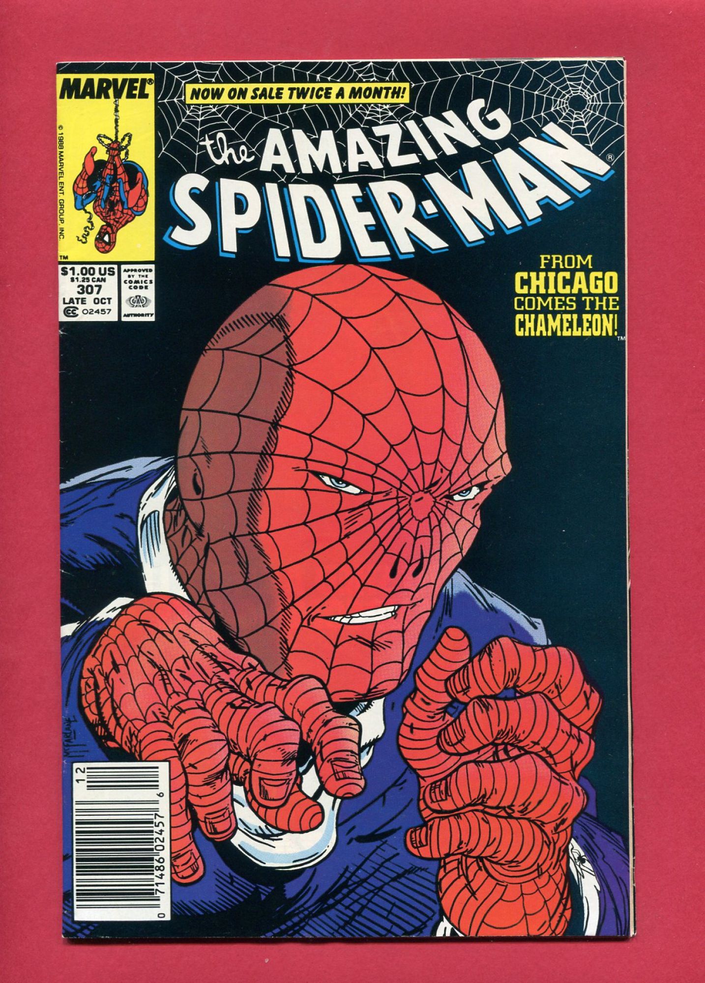 Amazing Spider-Man #307, Oct 1988, 7.0 FN/VF