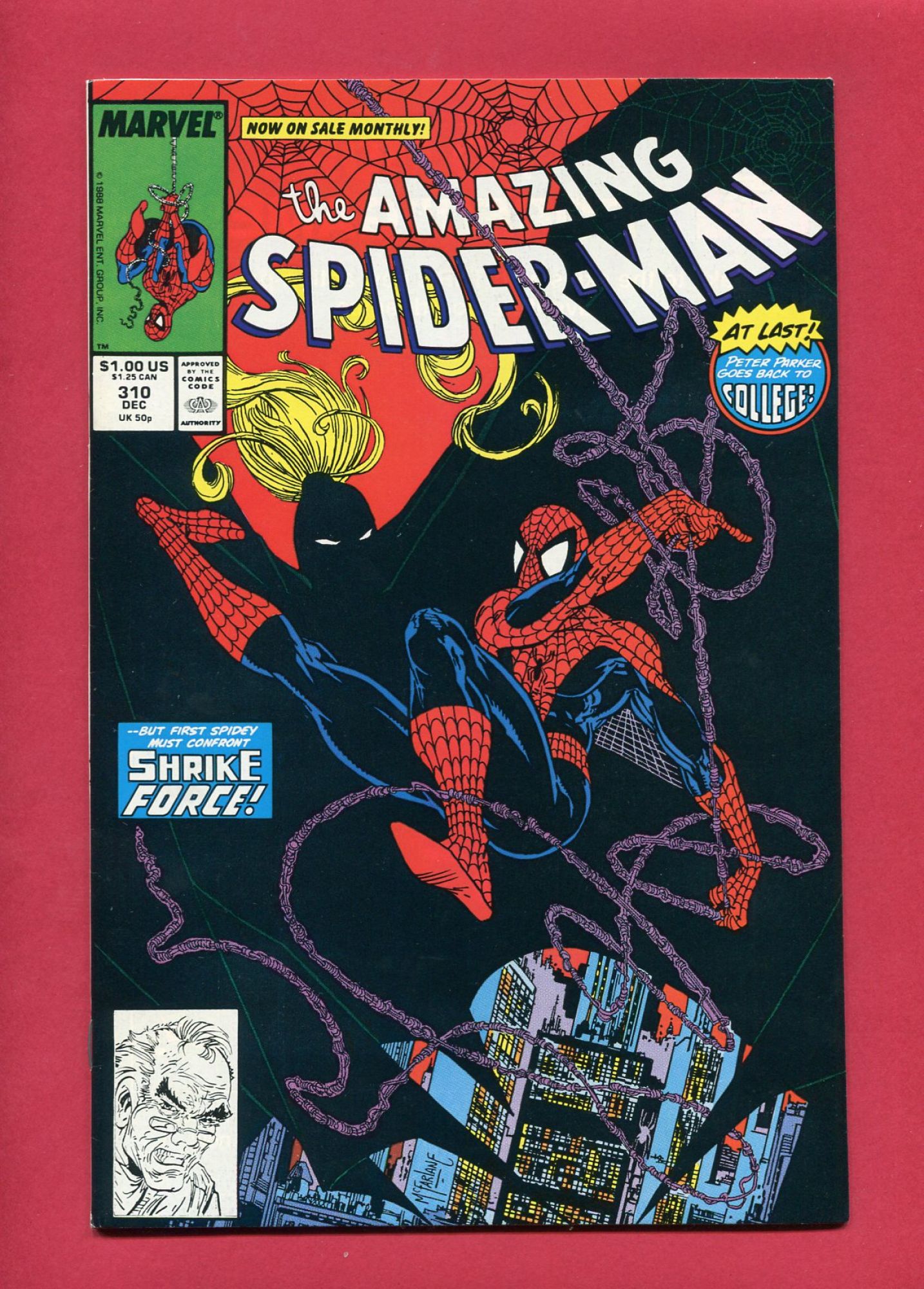 Amazing Spider-Man #310, Dec 1988, 9.2 NM-