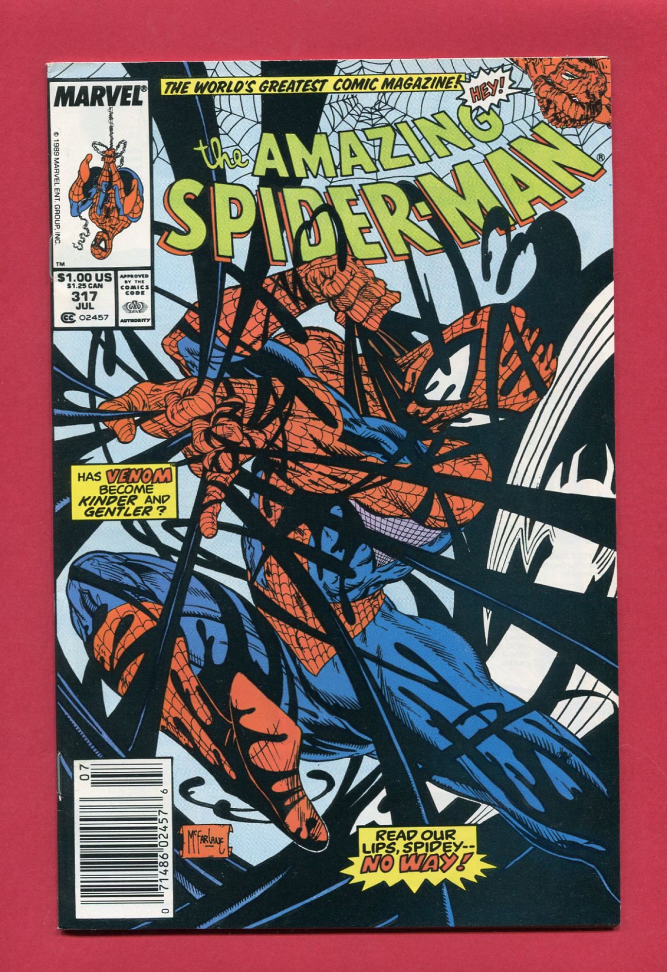 Amazing Spider-Man #317, Jul 1989, 9.2 NM-