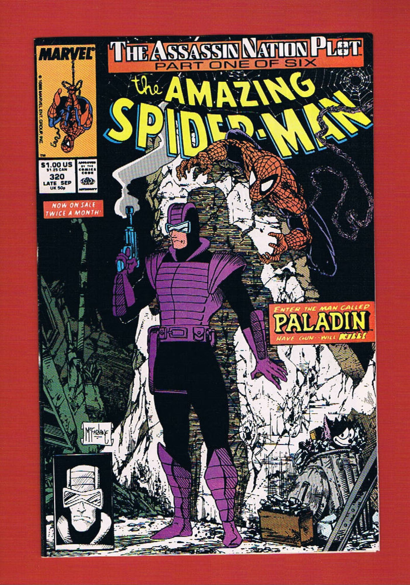Amazing Spider-Man #320, Sep 1989, 9.2 NM-