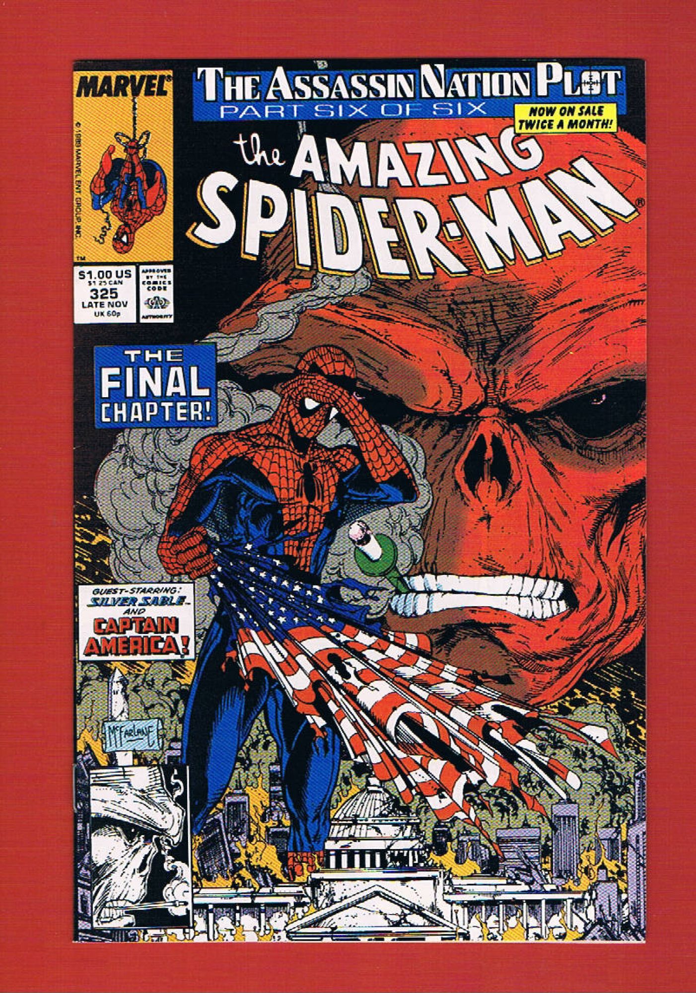 Amazing Spider-Man #325, Nov 1989, 9.2 NM-