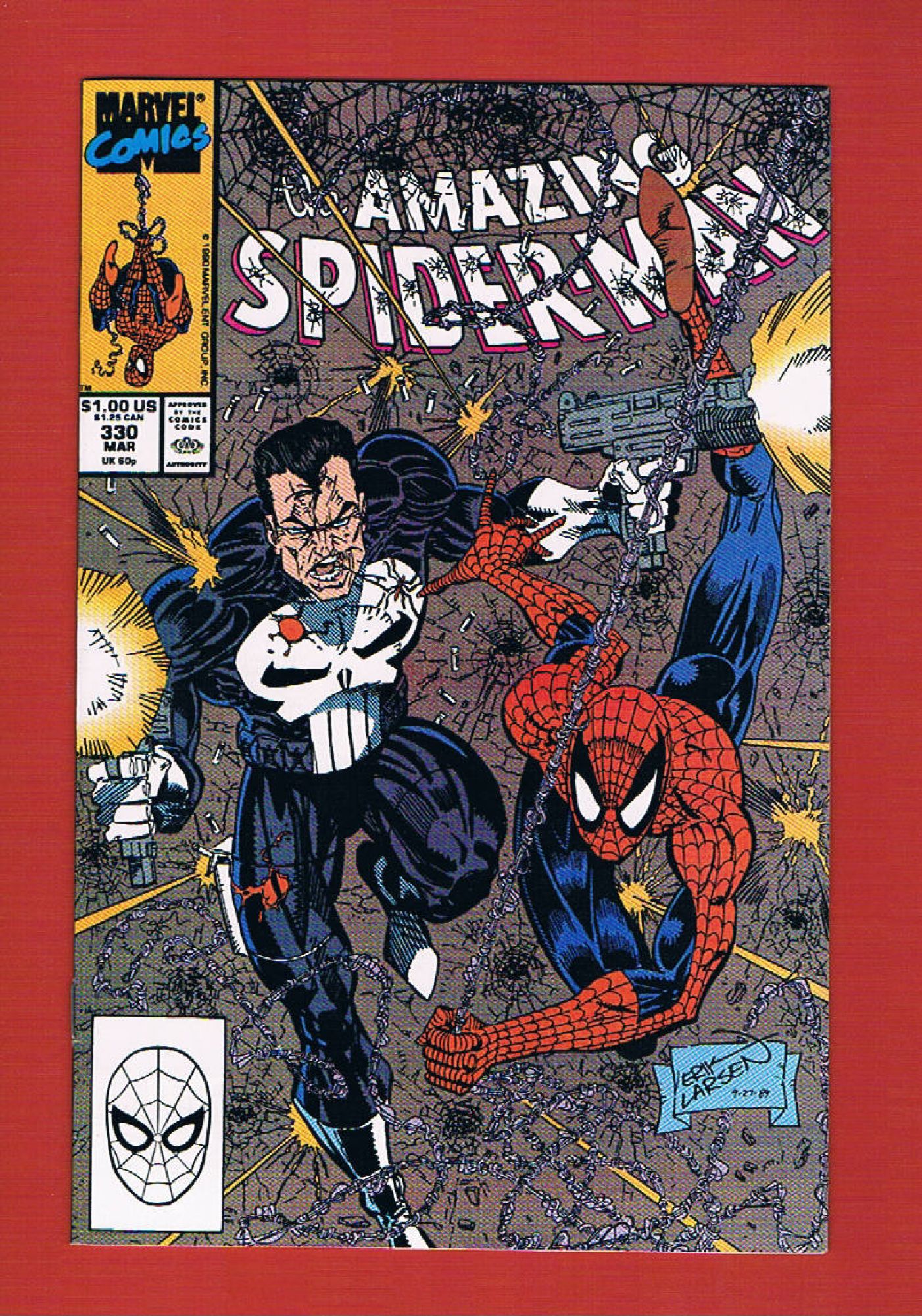 Amazing Spider-Man #330, Mar 1990, 9.2 NM-