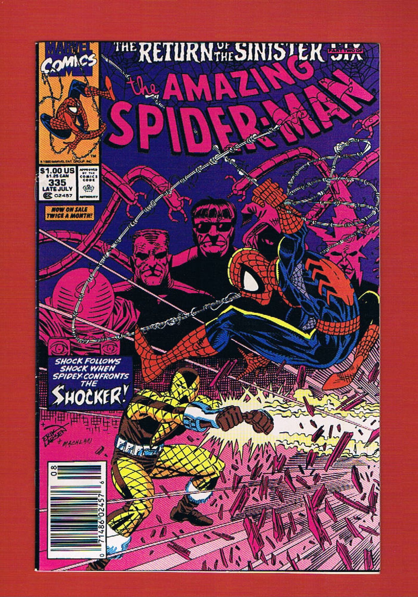 Amazing Spider-Man #335, Jul 1990, 8.0 VF
