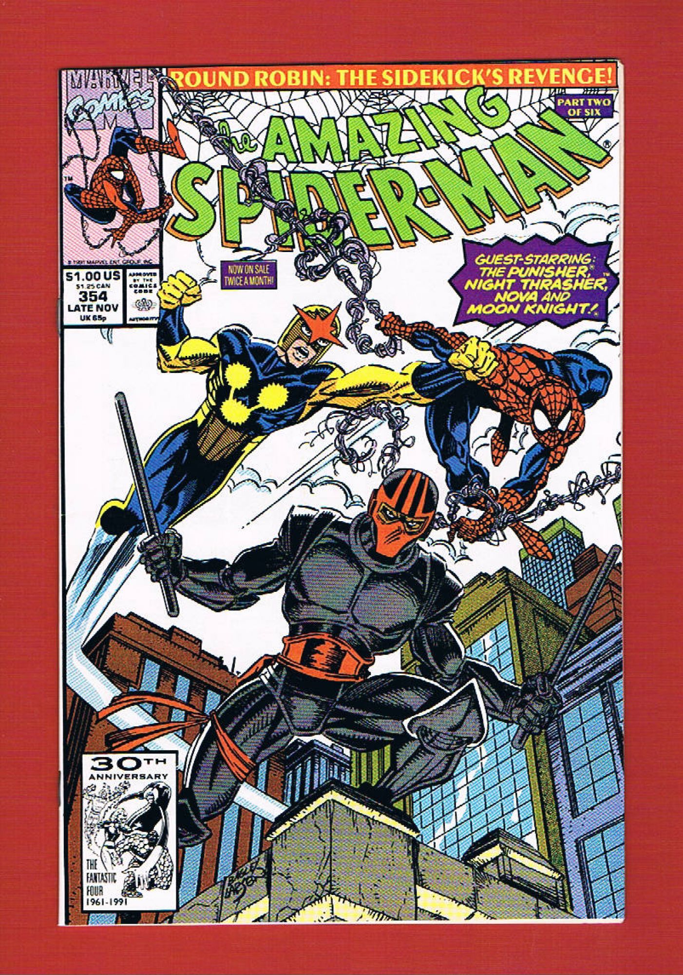 Amazing Spider-Man #354, Nov 1991, 9.2 NM-