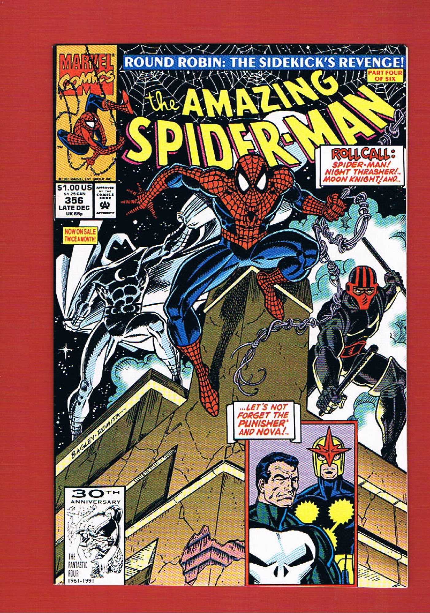 Amazing Spider-Man #356, Dec 1991, 9.2 NM-