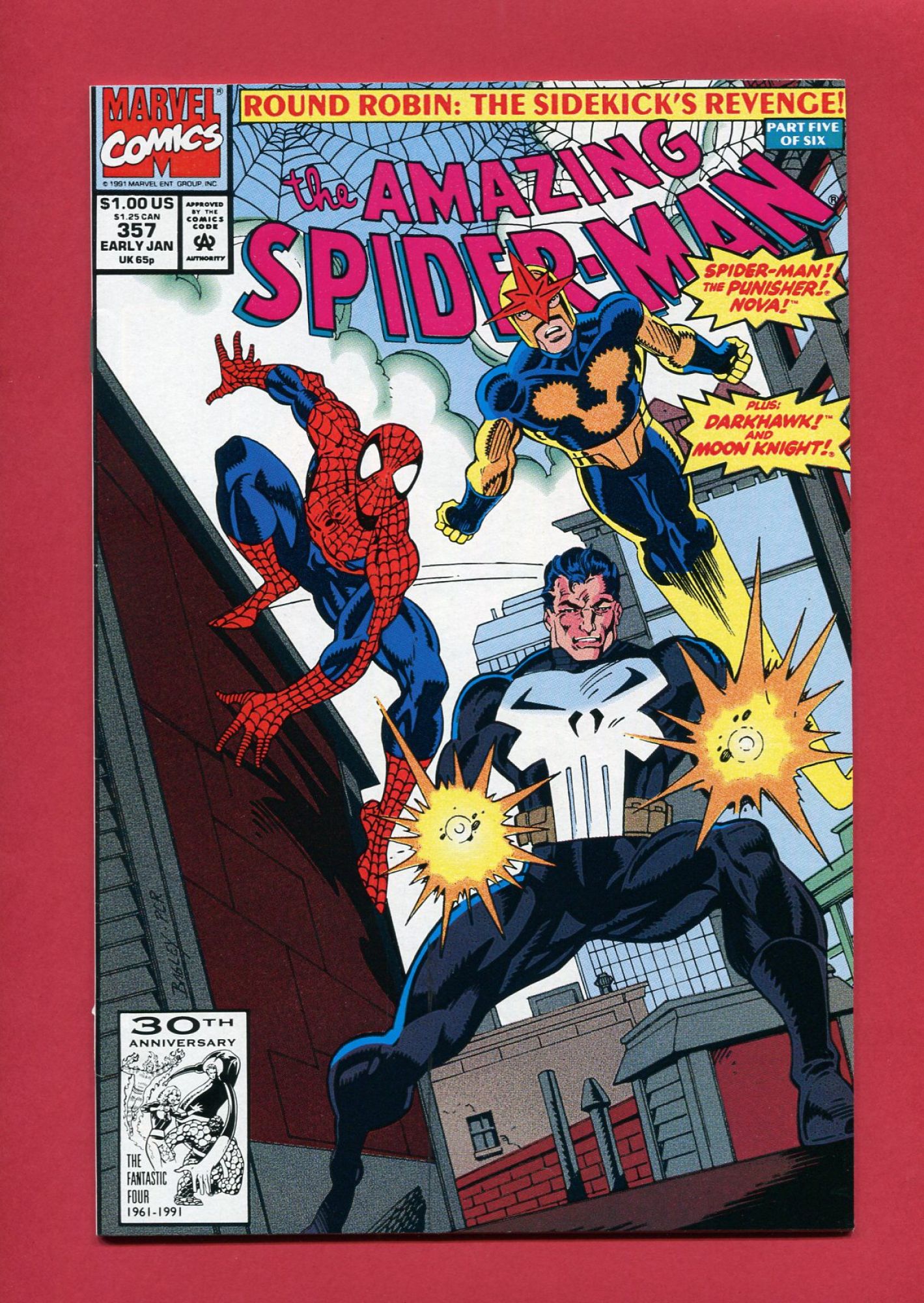 Amazing Spider-Man #357, Jan 1992, 9.2 NM-