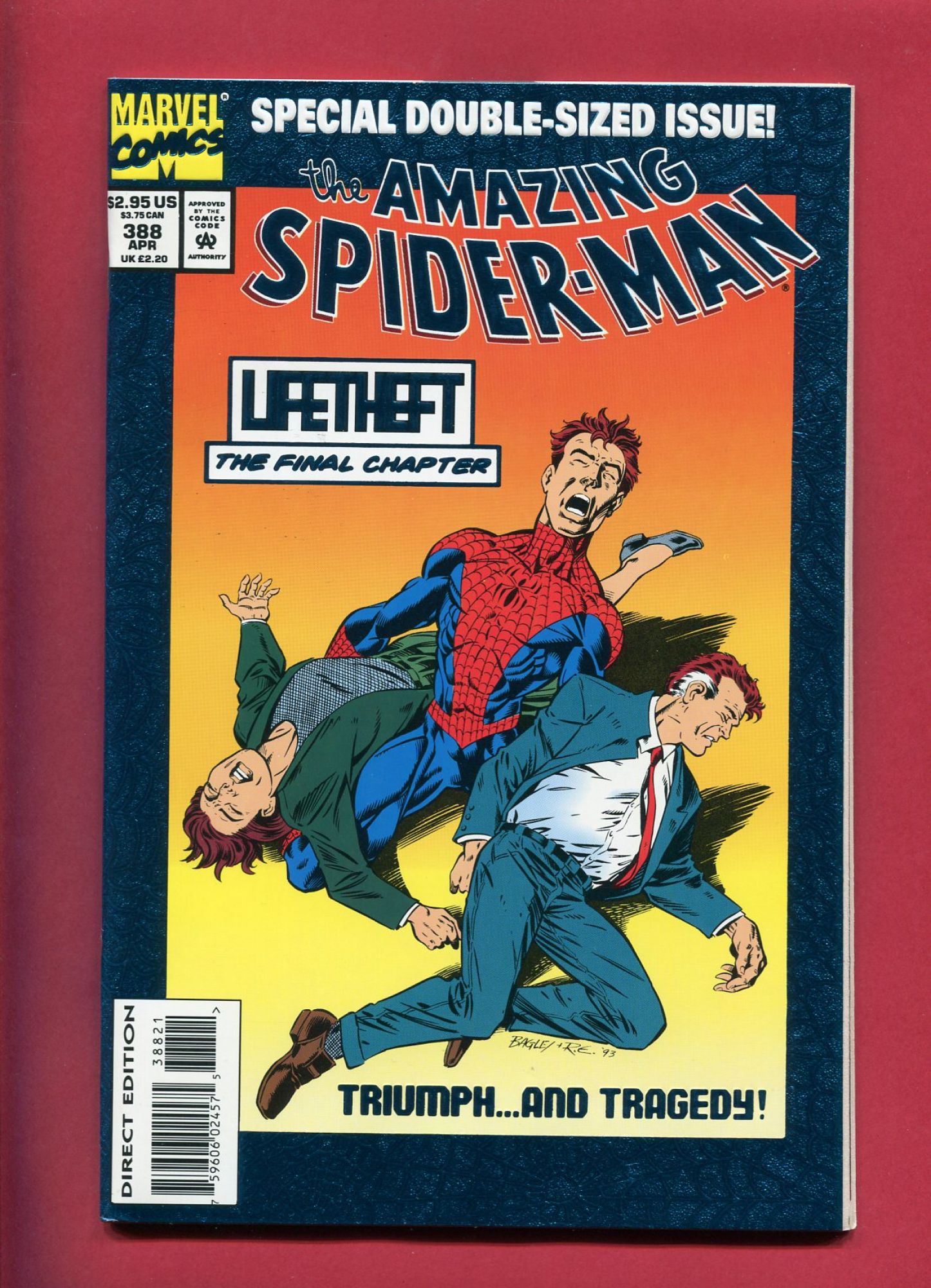 Amazing Spider-Man #388, Apr 1994, 9.2 NM-