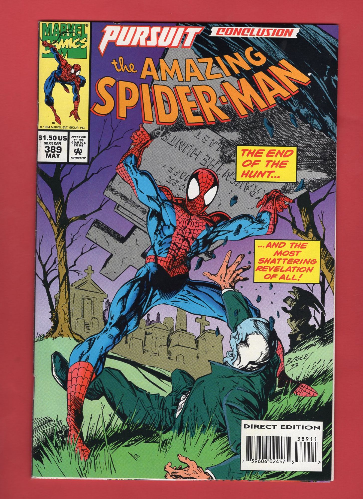 Amazing Spider-Man #389, May 1994, 7.5 VF-