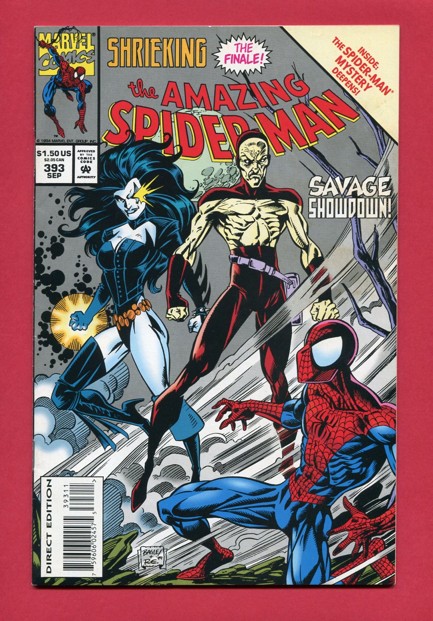 Amazing Spider-Man #393, Sep 1994, 8.5 VF+
