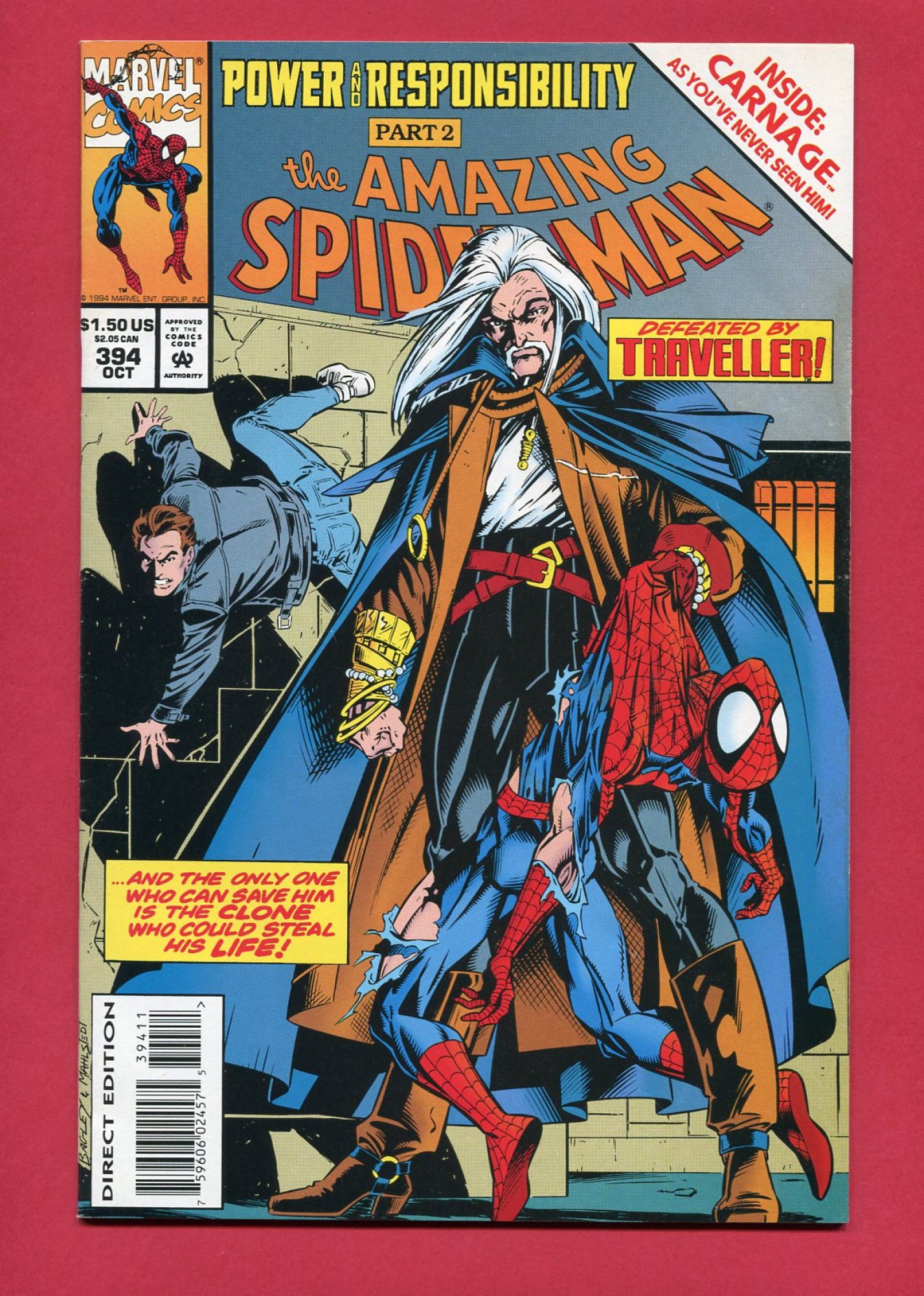 Amazing Spider-Man #394, Oct 1994, 8.0 VF
