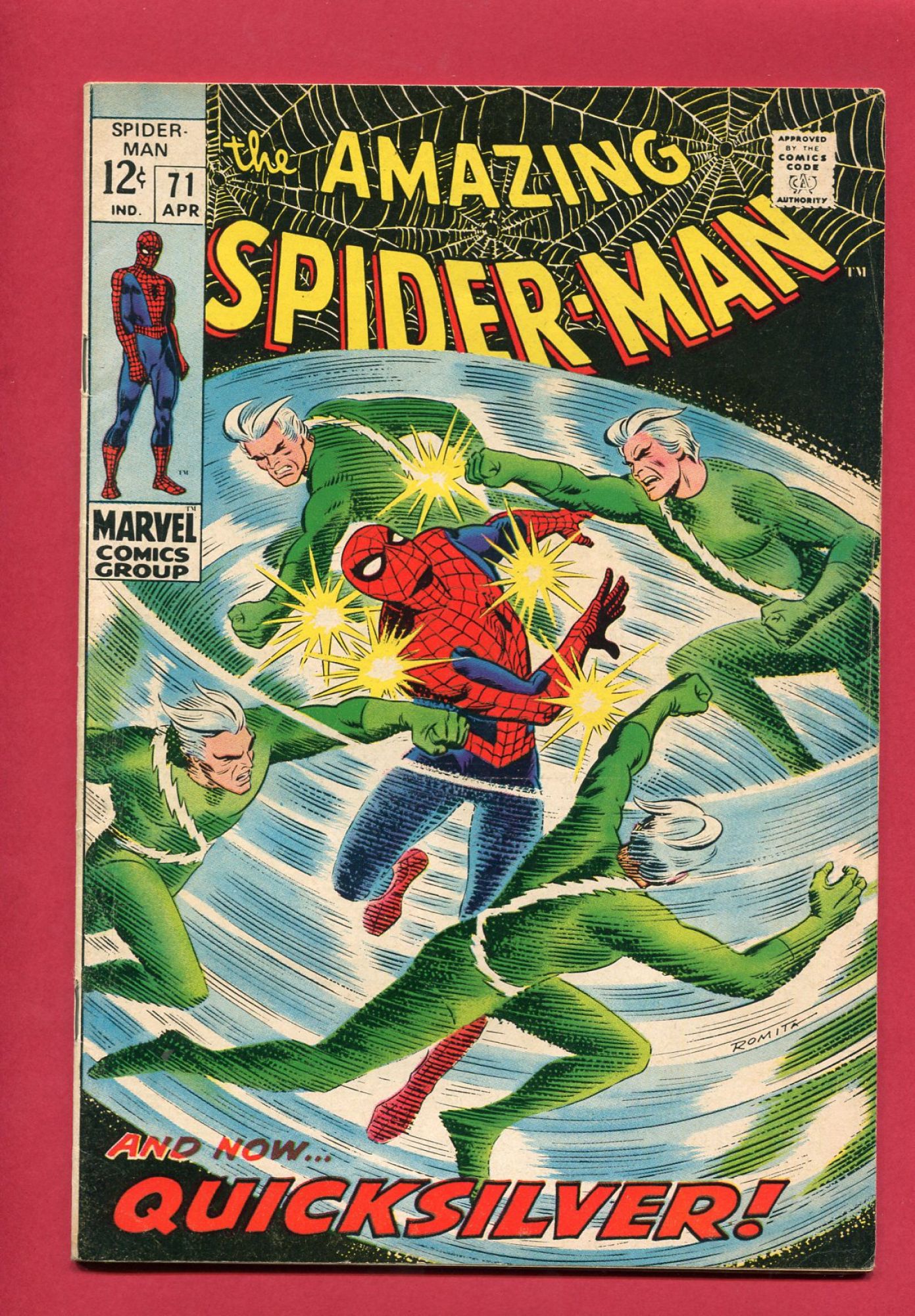 Amazing Spider-Man #71, Apr 1969, 6.5 FN+