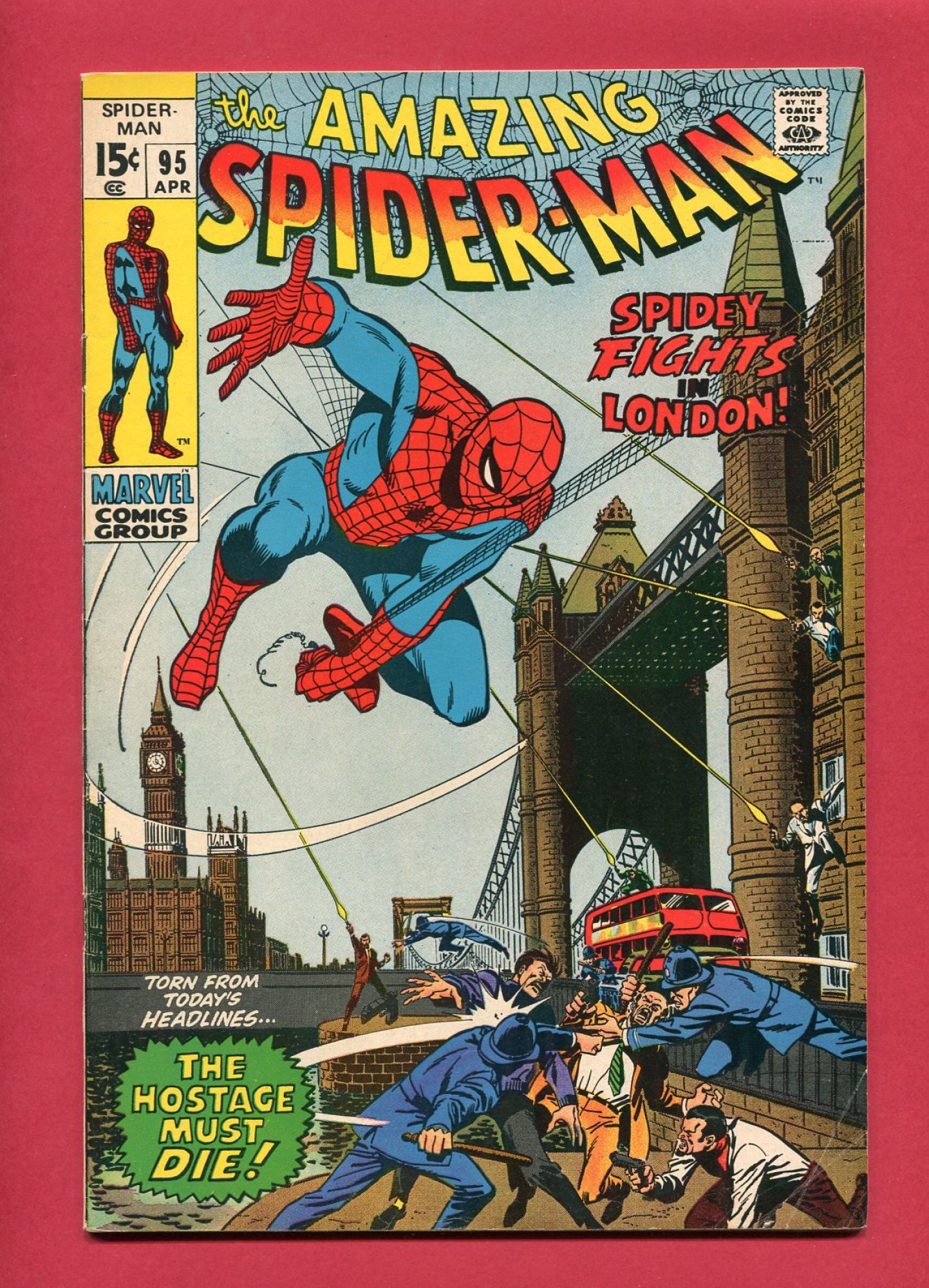 Amazing Spider-Man #95, Apr 1971, 6.5 FN+