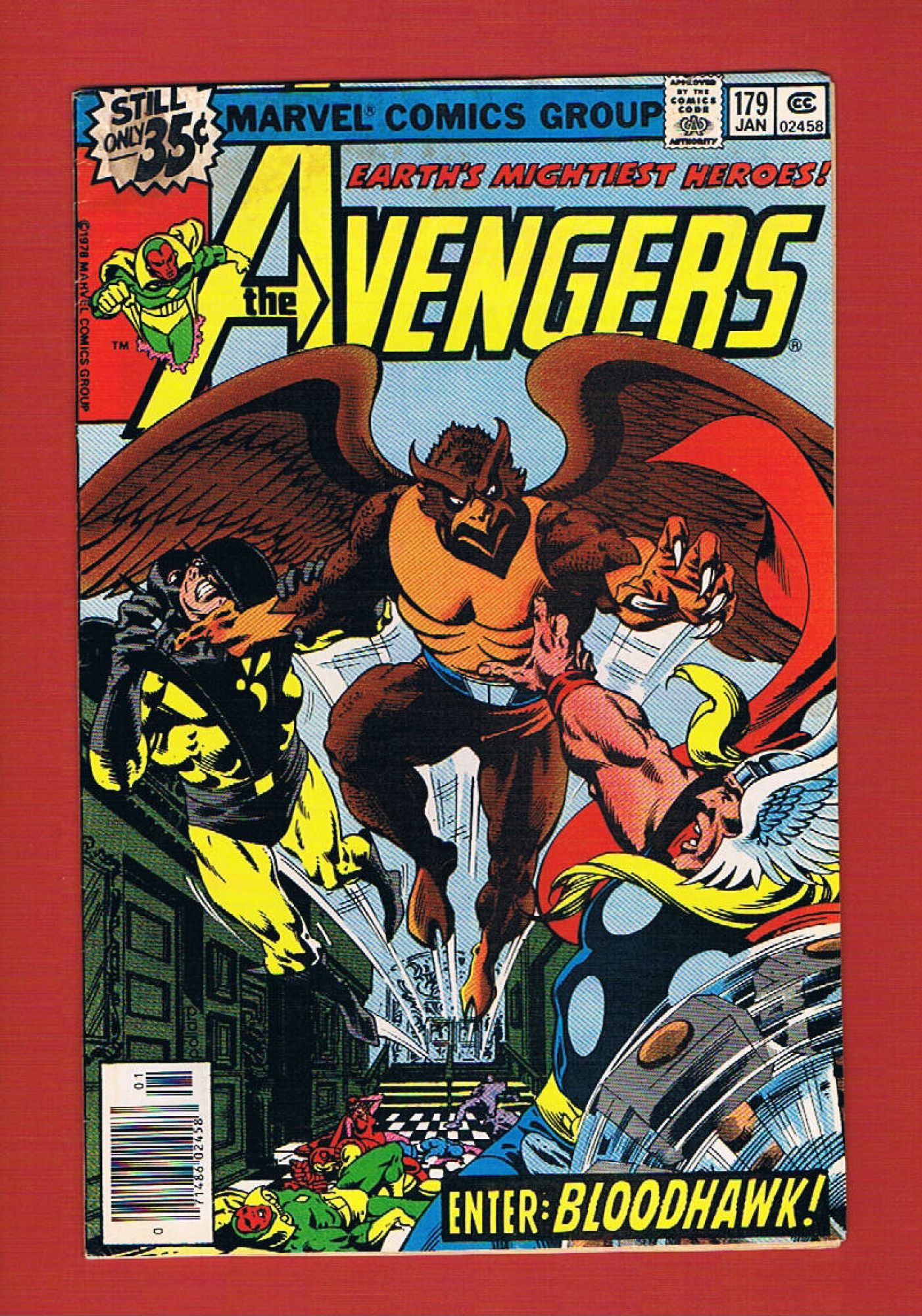Avengers #179, Jan 1979, 5.0 VG/FN