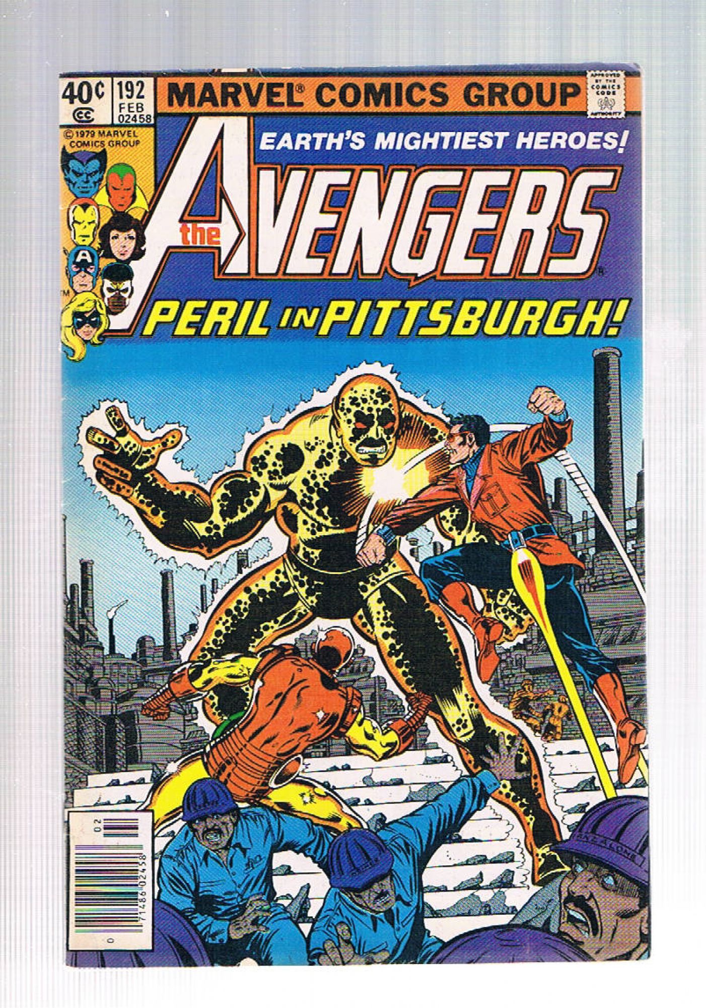 Avengers #192, Feb 1980, 7.5 VF-