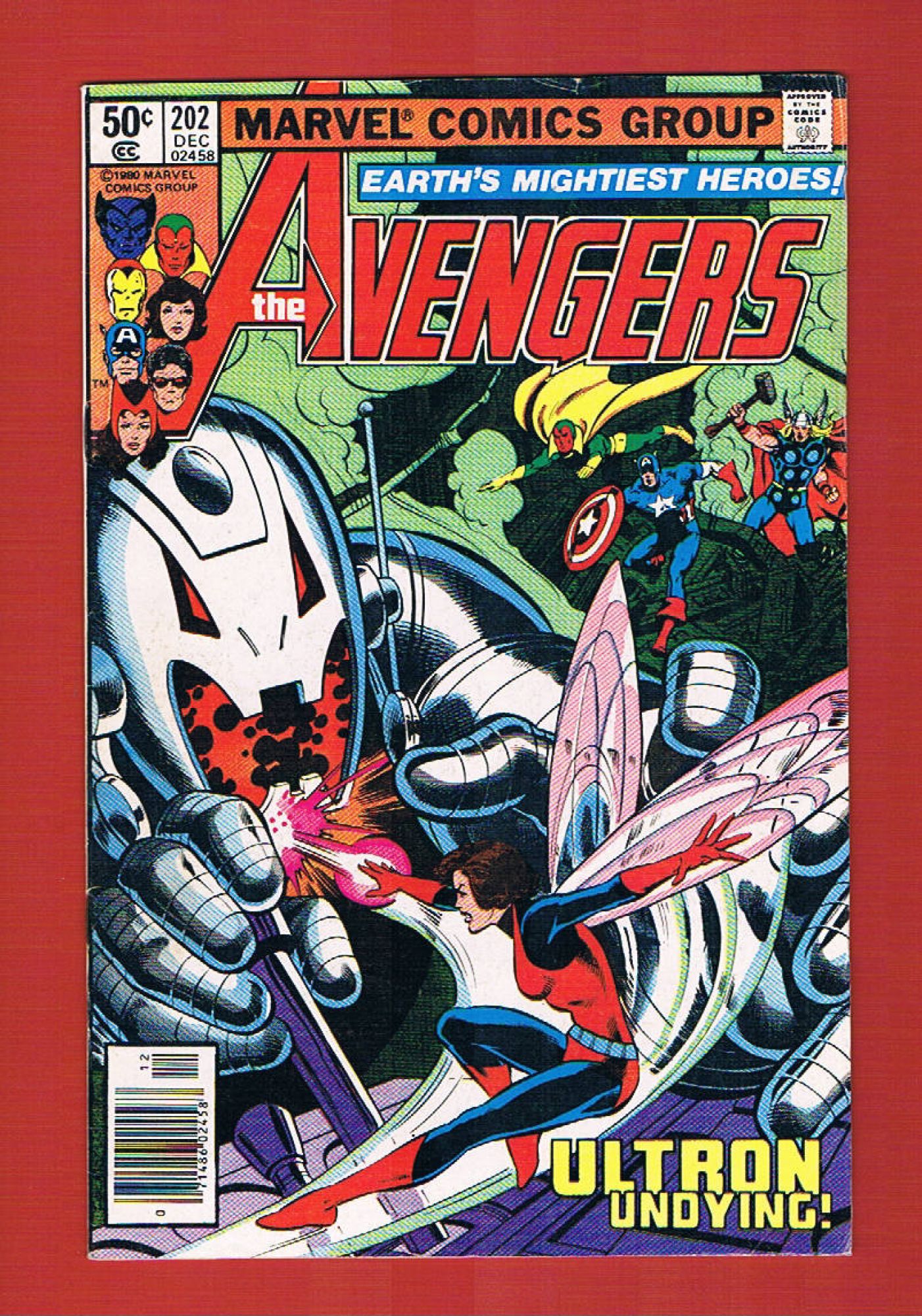 Avengers #202, Dec 1980, 7.5 VF-