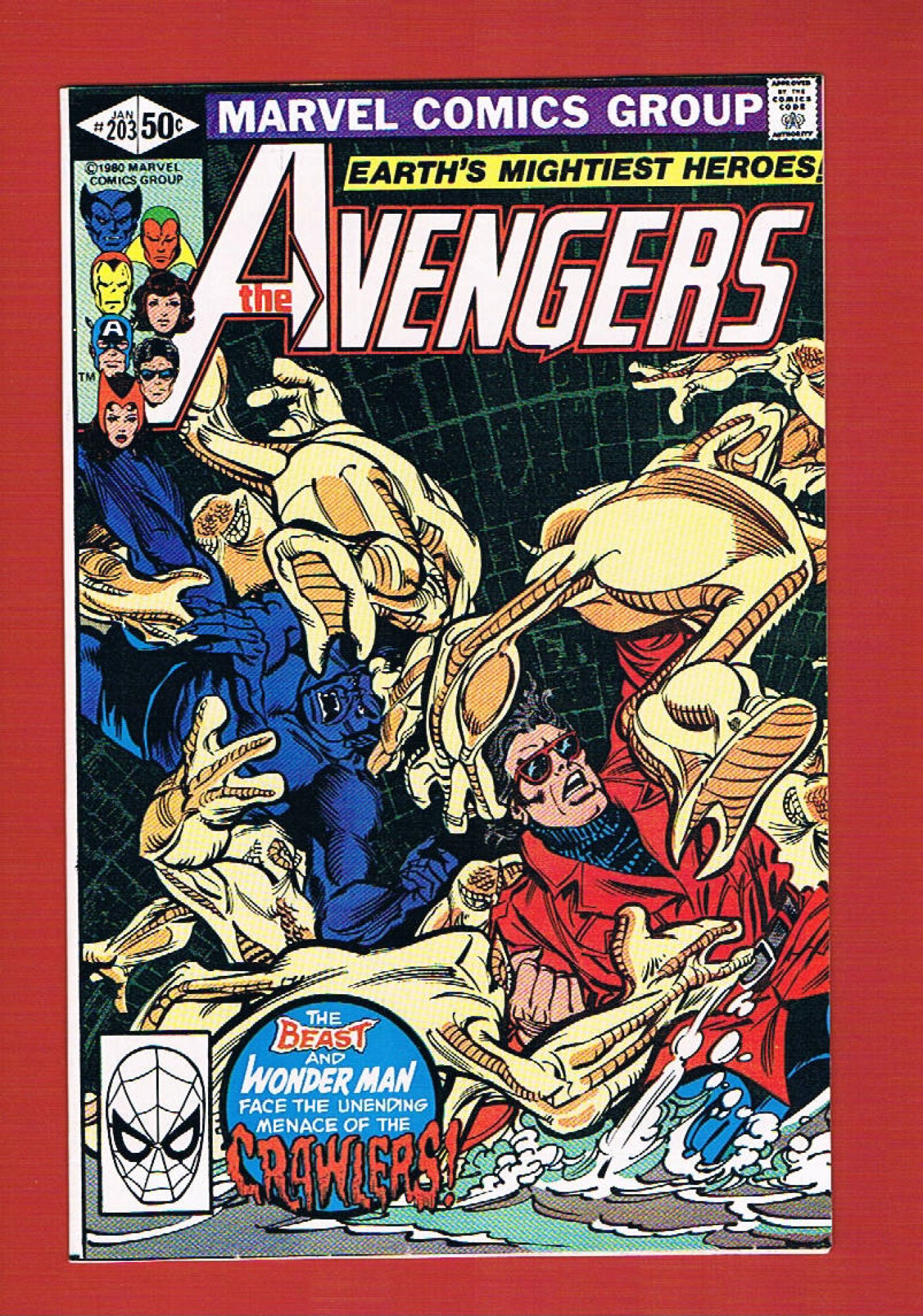 Avengers #203, Jan 1981, 8.5 VF+