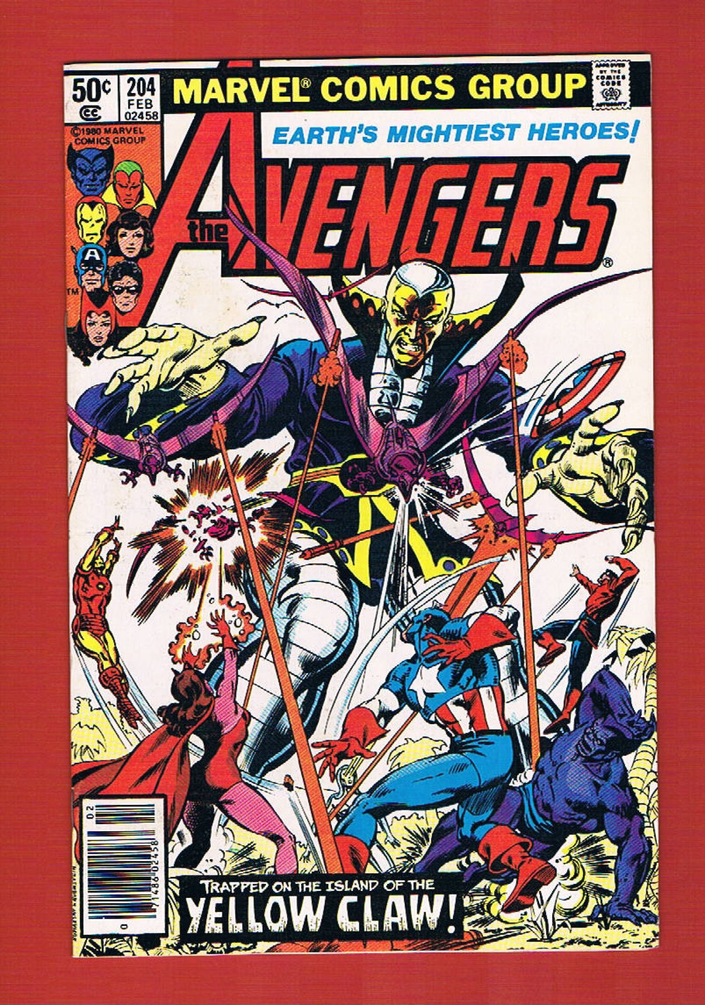 Avengers #204, Feb 1981, 8.5 VF+