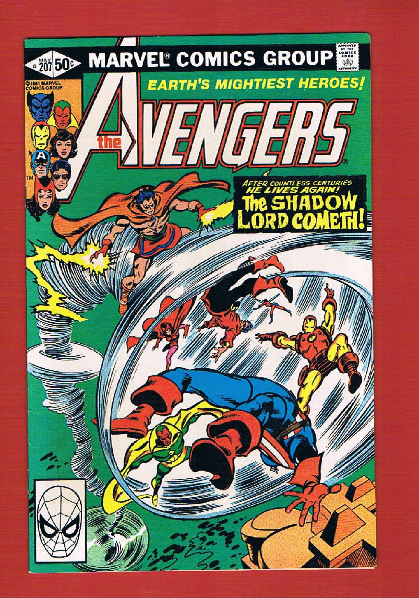 Avengers #207, May 1981, 9.2 NM-