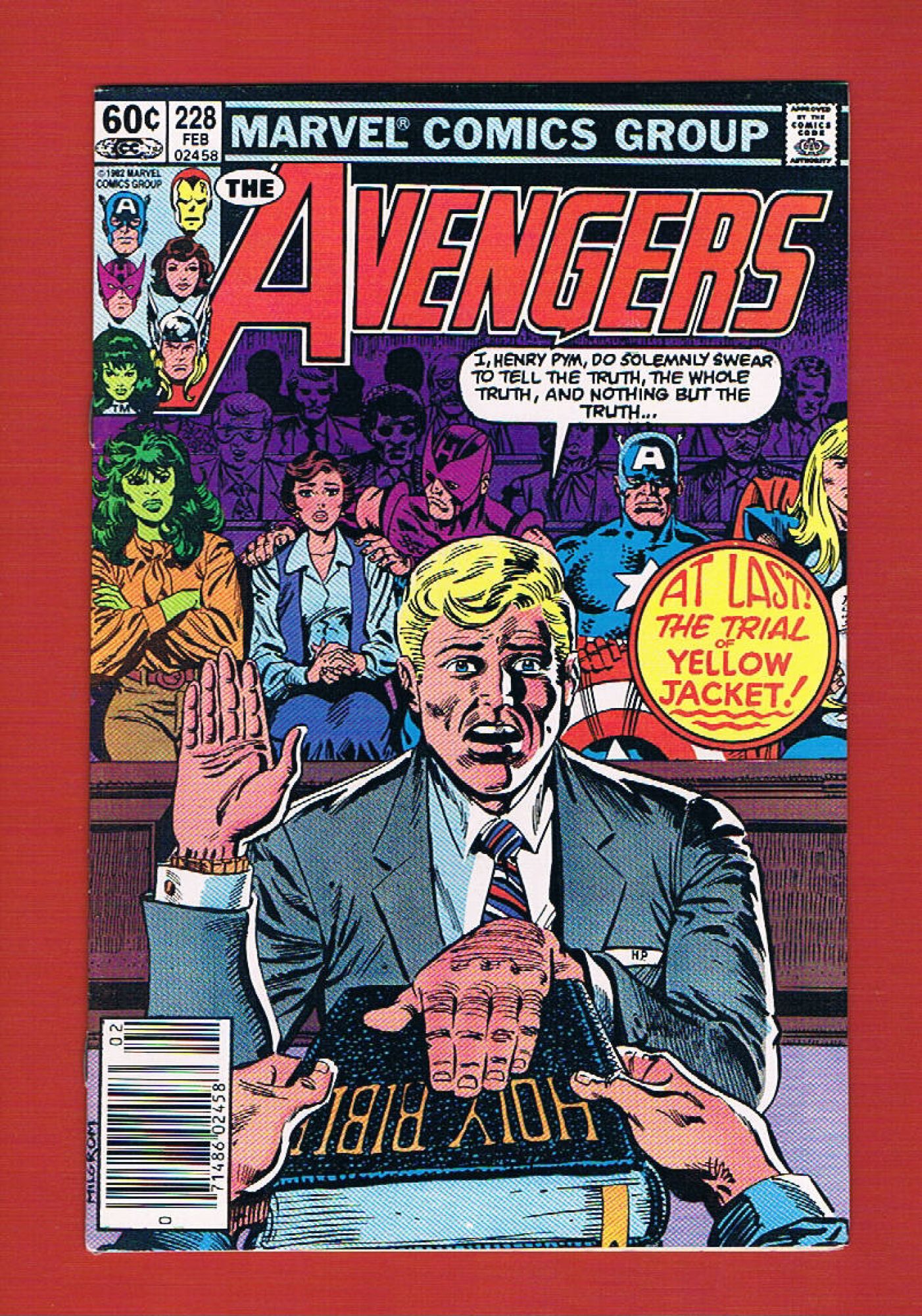 Avengers #228, Feb 1983, 8.5 VF+