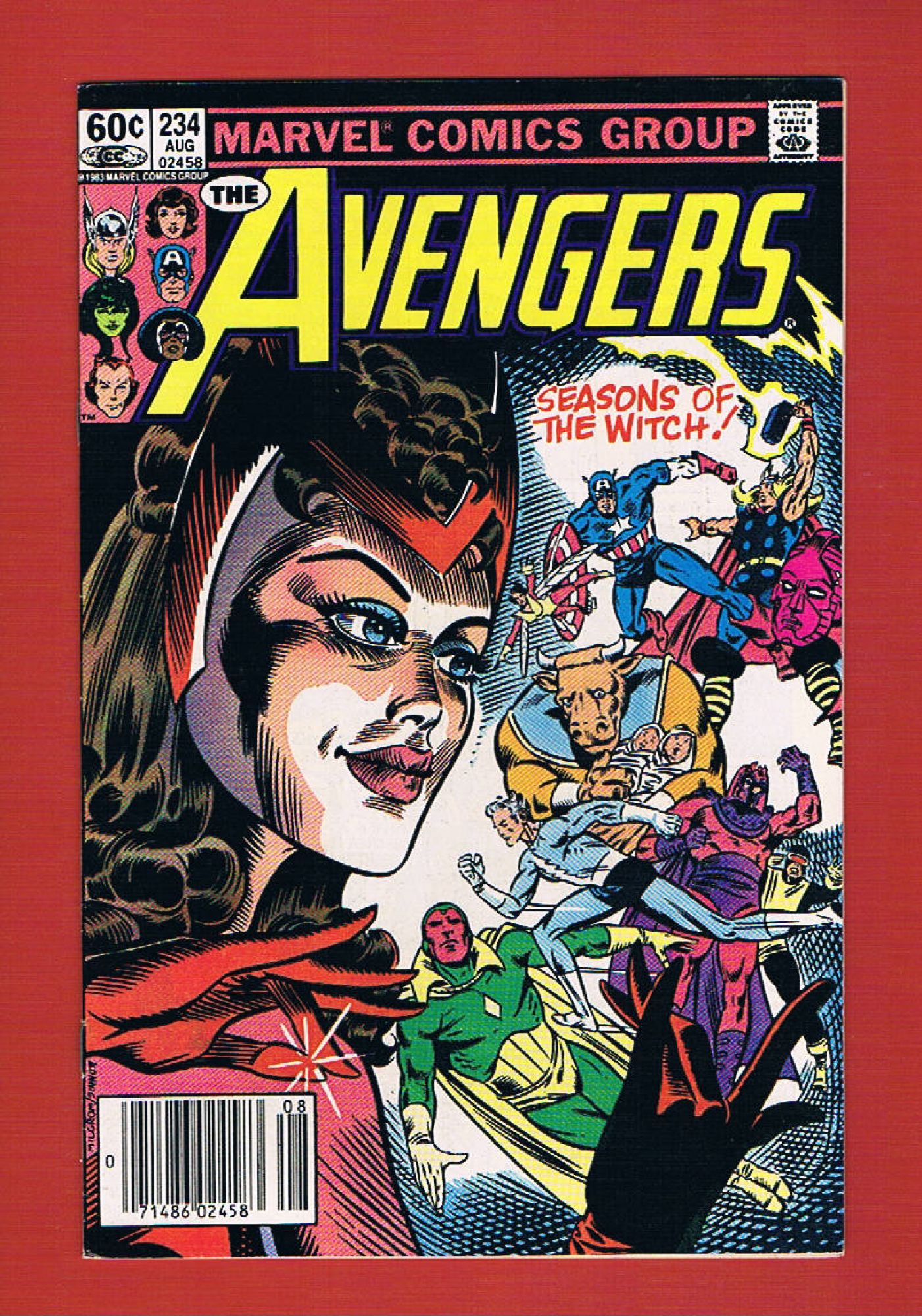 Avengers #234, Aug 1983, 8.5 VF+