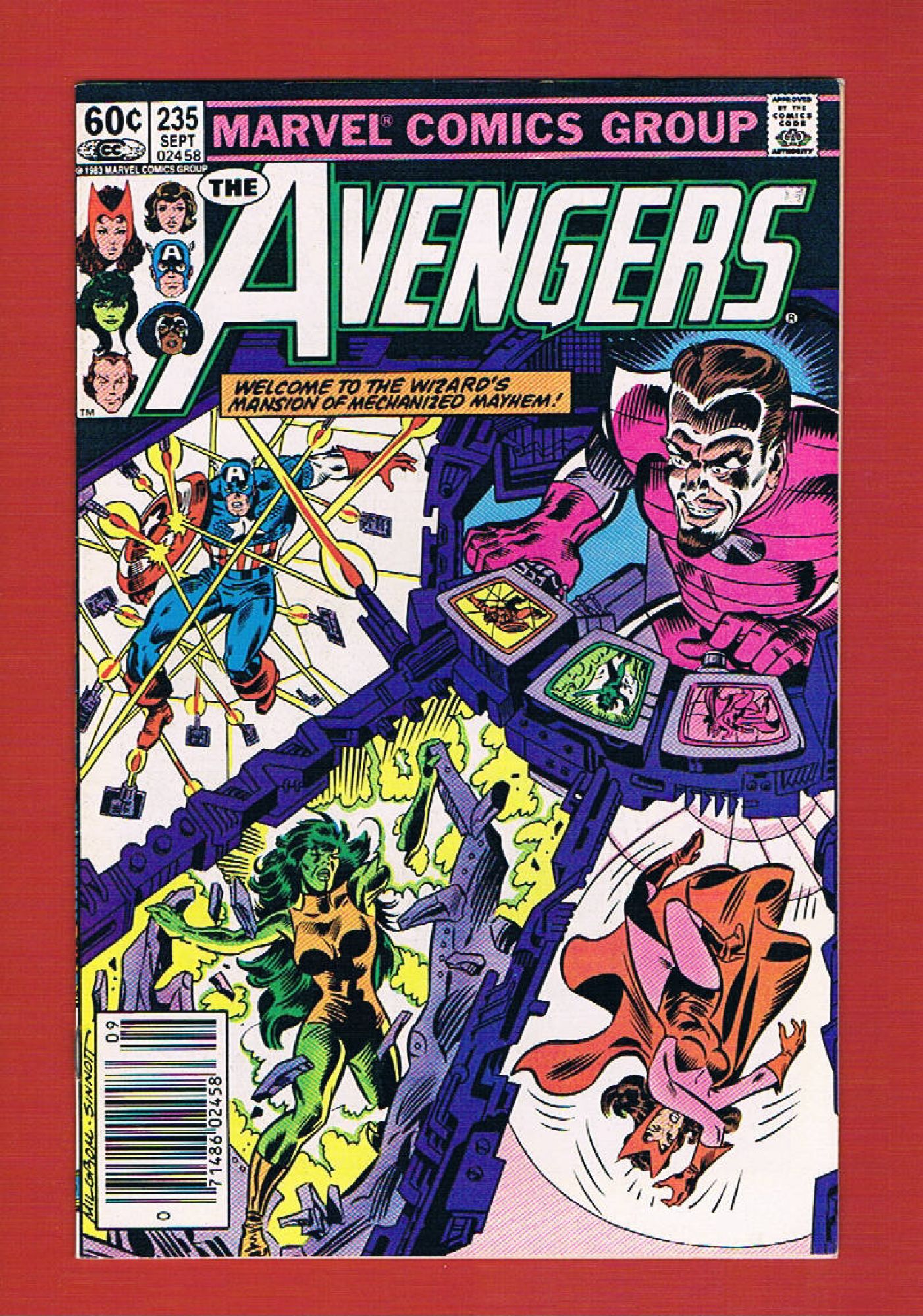 Avengers #235, Sep 1983, 8.5 VF+