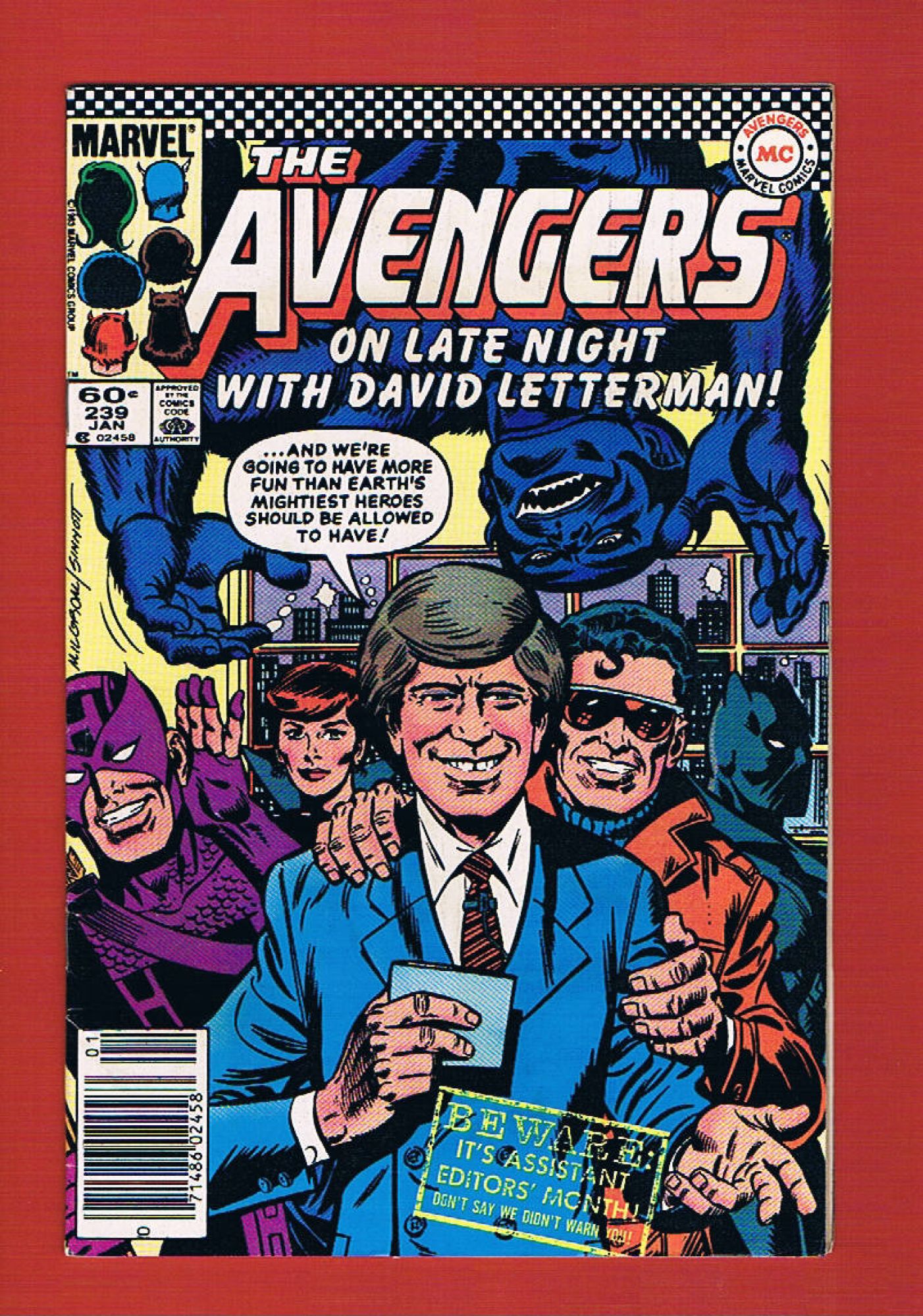 Avengers #239, Jan 1984, 9.0 VF/NM