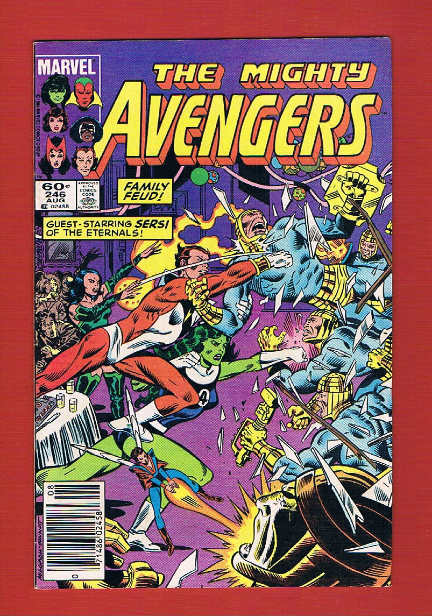 Avengers #246, Aug 1984, 9.0 VF/NM