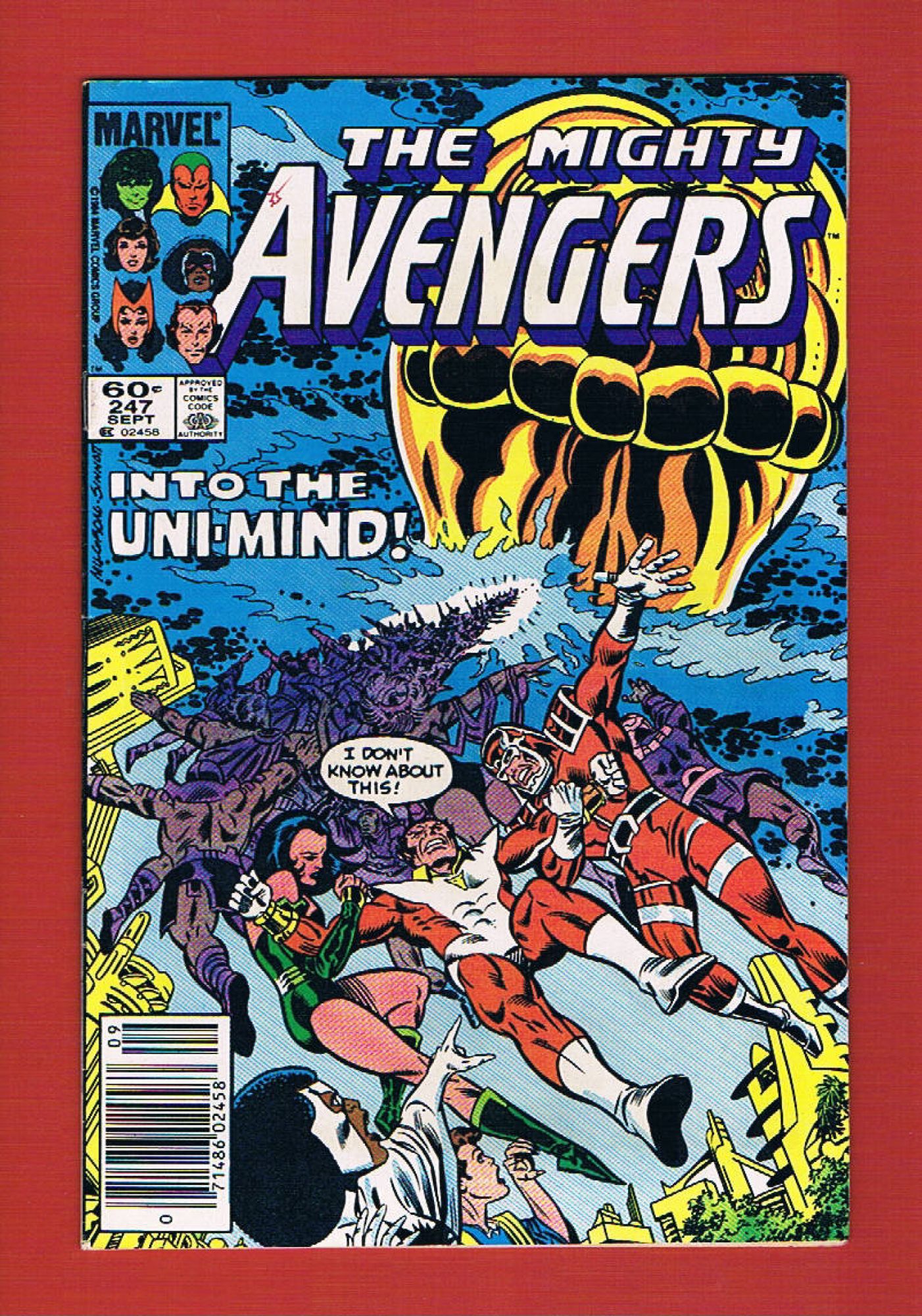 Avengers #247, Sep 1984, 8.0 VF
