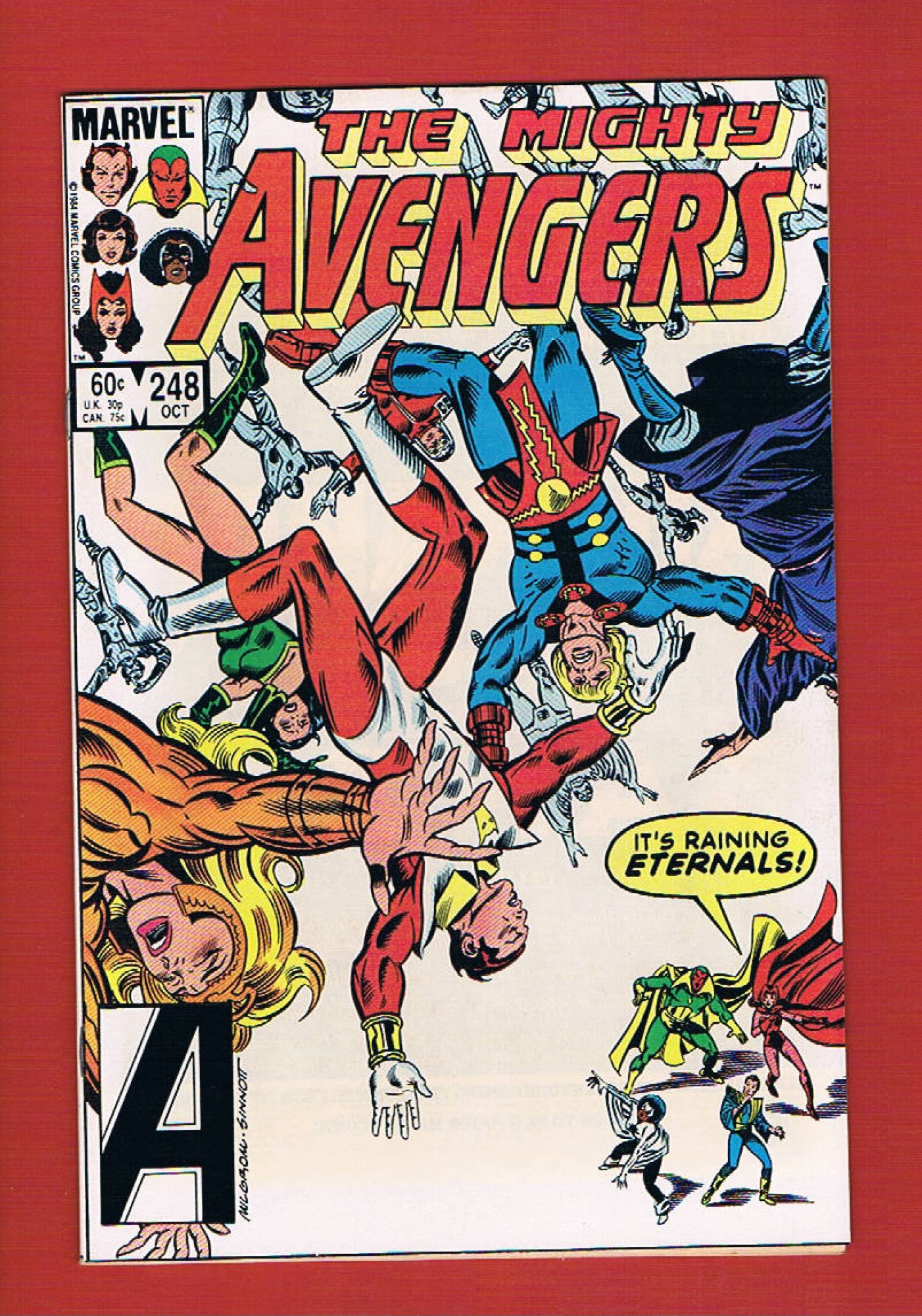 Avengers #248, Oct 1984, 8.5 VF+
