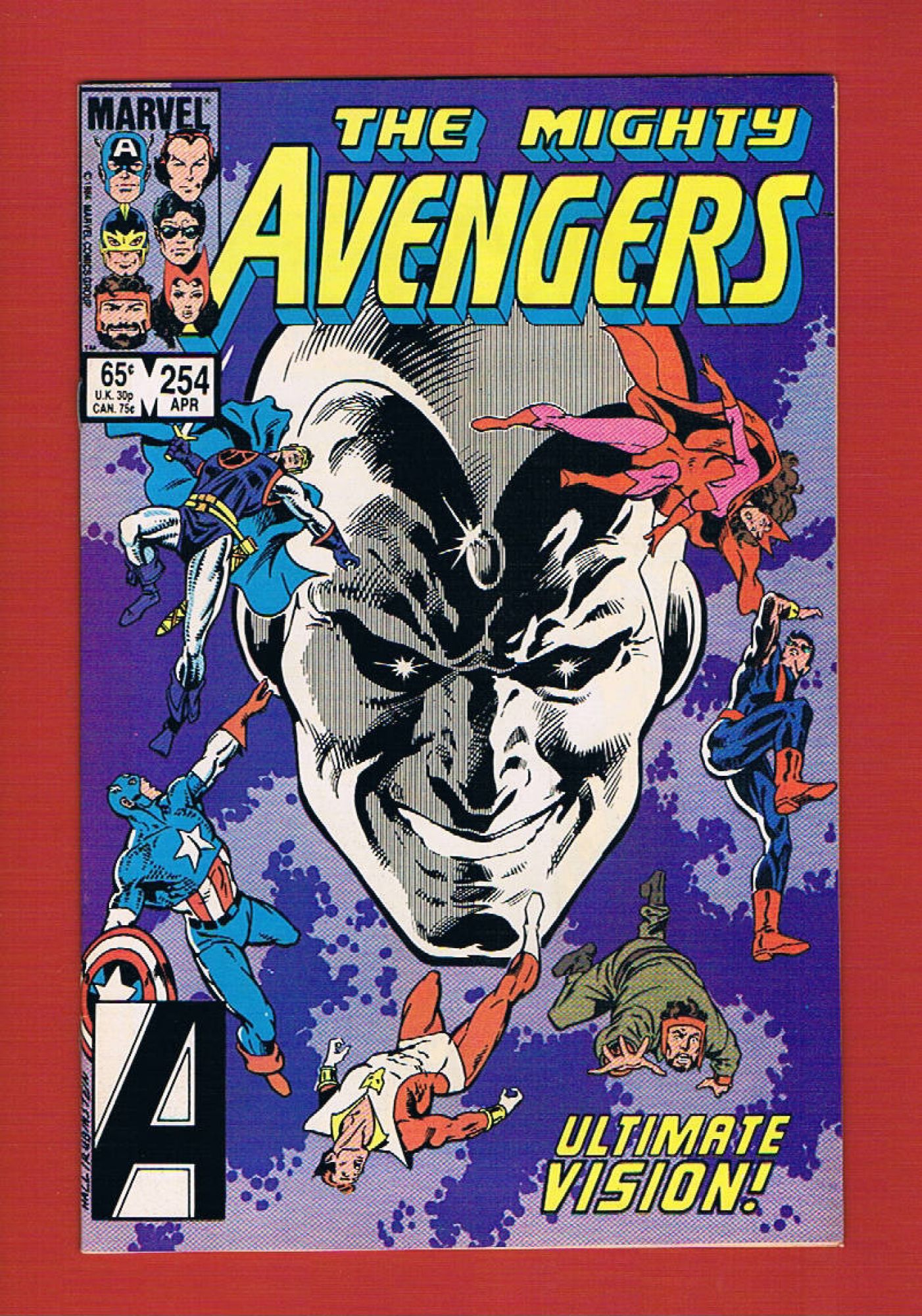 Avengers #254, Apr 1985, 9.0 VF/NM