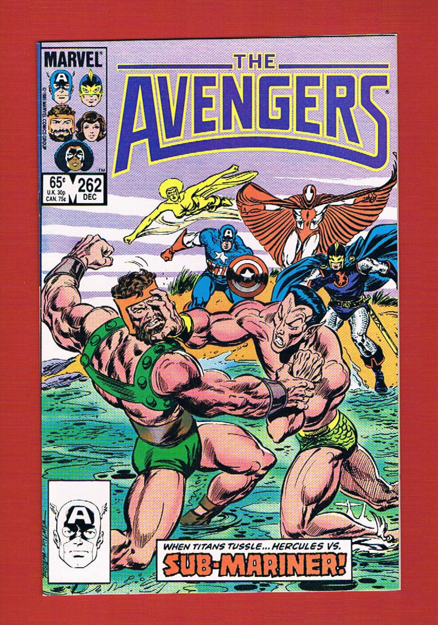 Avengers #262, Dec 1985, 9.2 NM-
