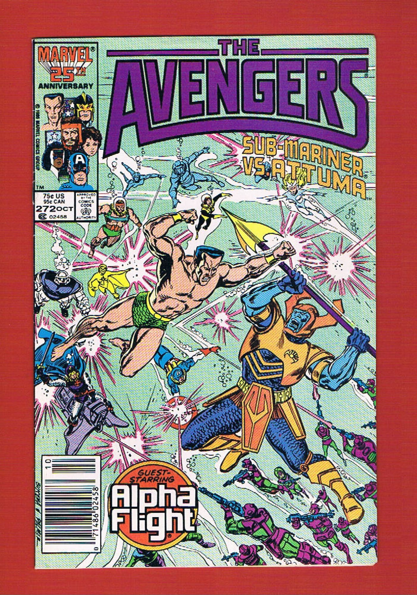 Avengers #272, Oct 1986, 8.5 VF+