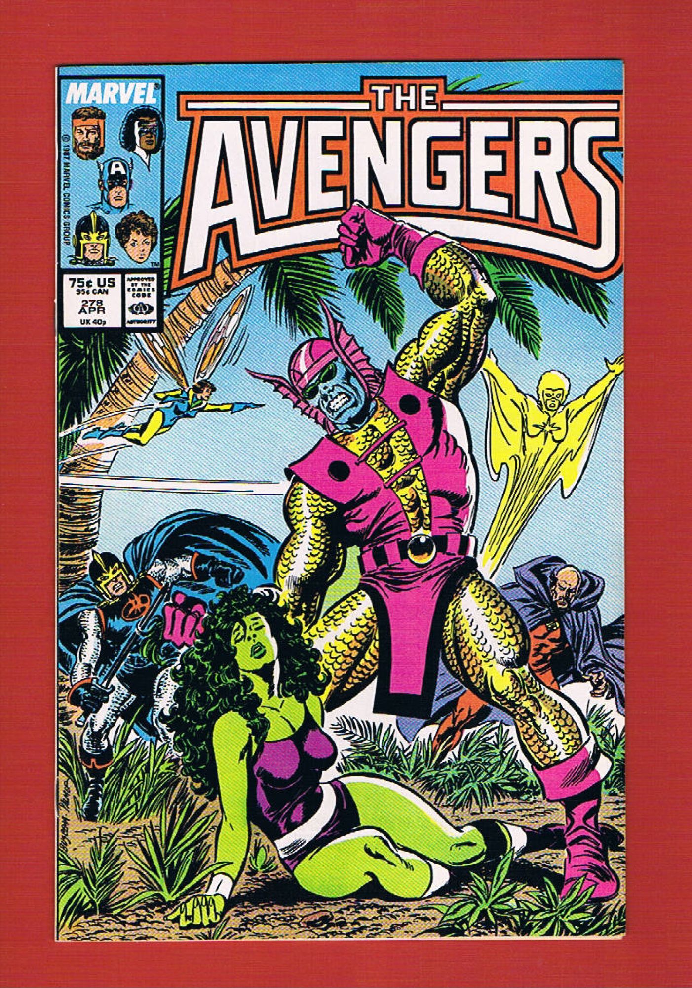 Avengers #278, Apr 1987, 9.0 VF/NM