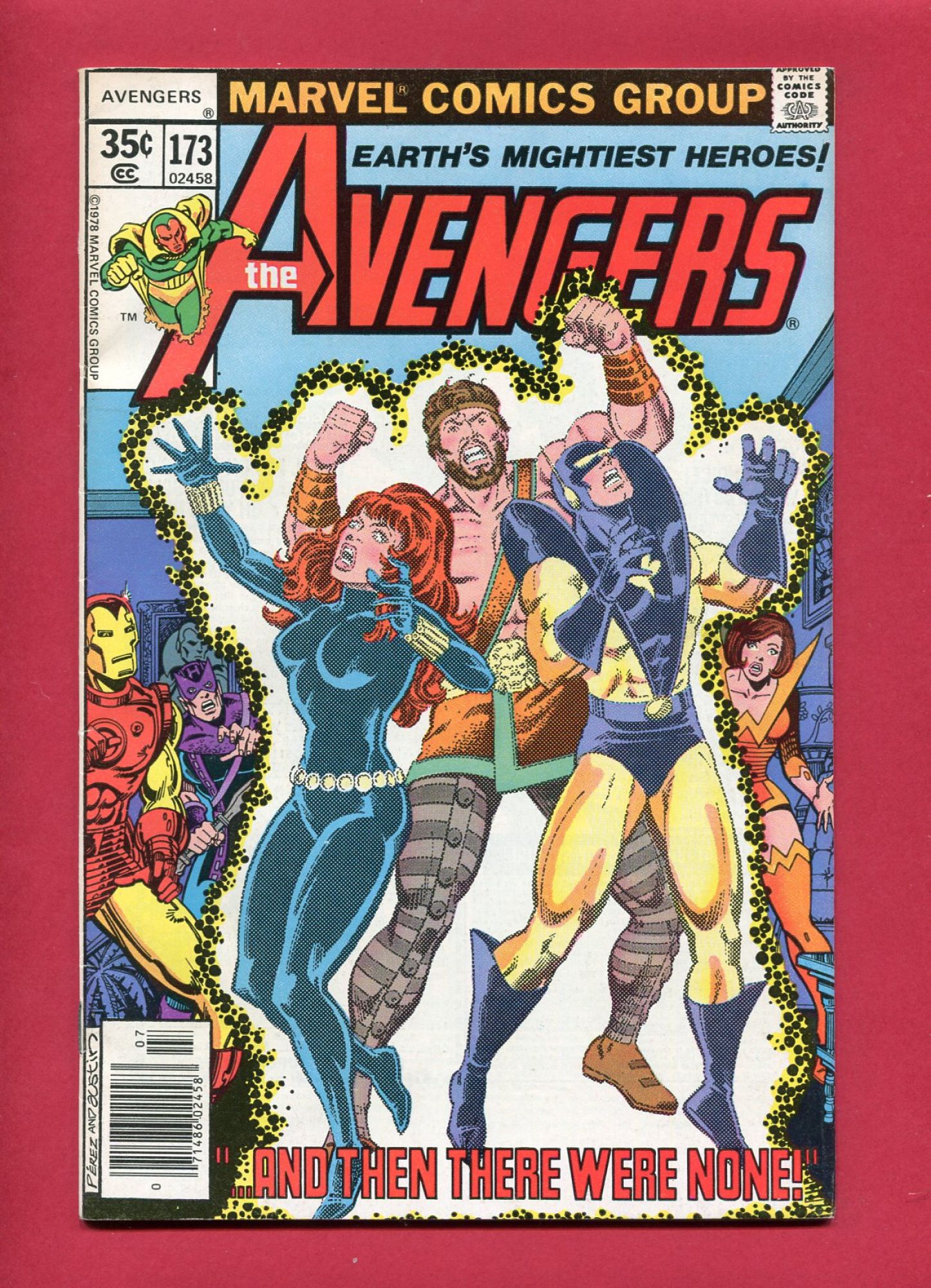 Avengers #173, Jul 1978, 8.5 VF+