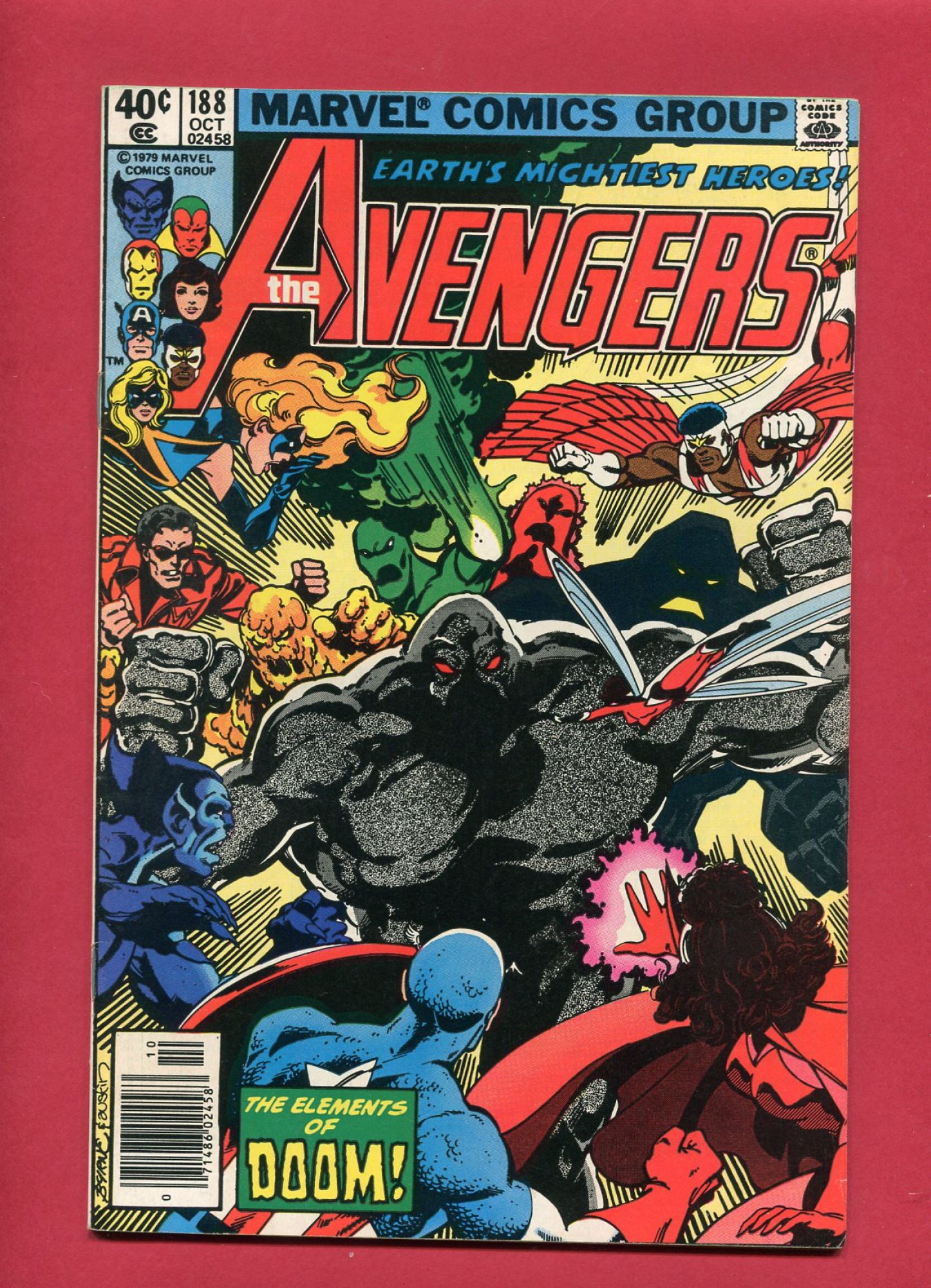 Avengers #188, Oct 1979, 8.5 VF+