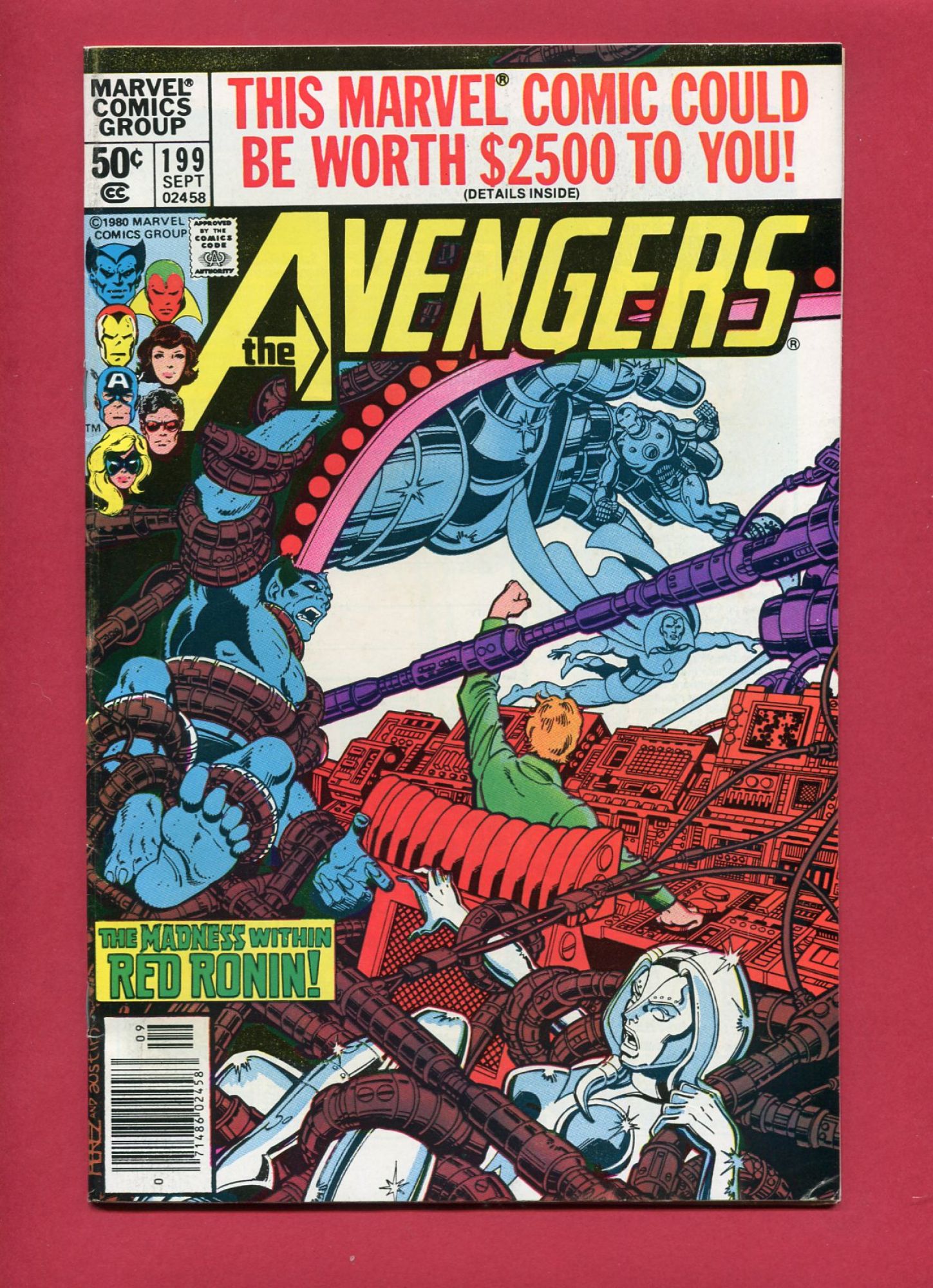 Avengers #199, Sep 1980, 