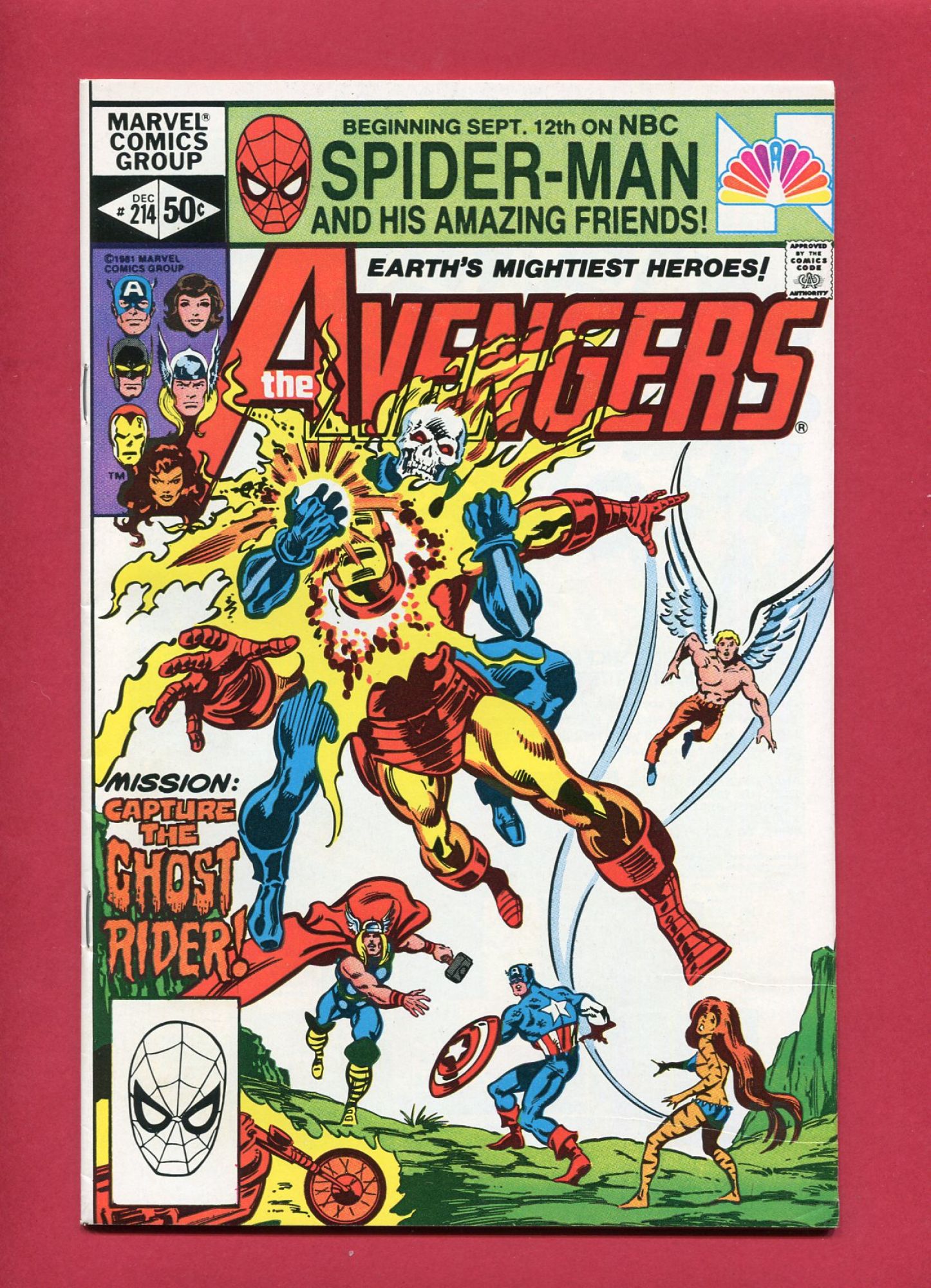 Avengers #214, Dec 1981, 8.0 VF