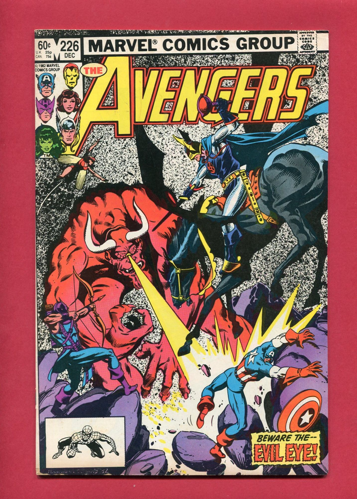 Avengers #226, Dec 1982, 7.0 FN/VF