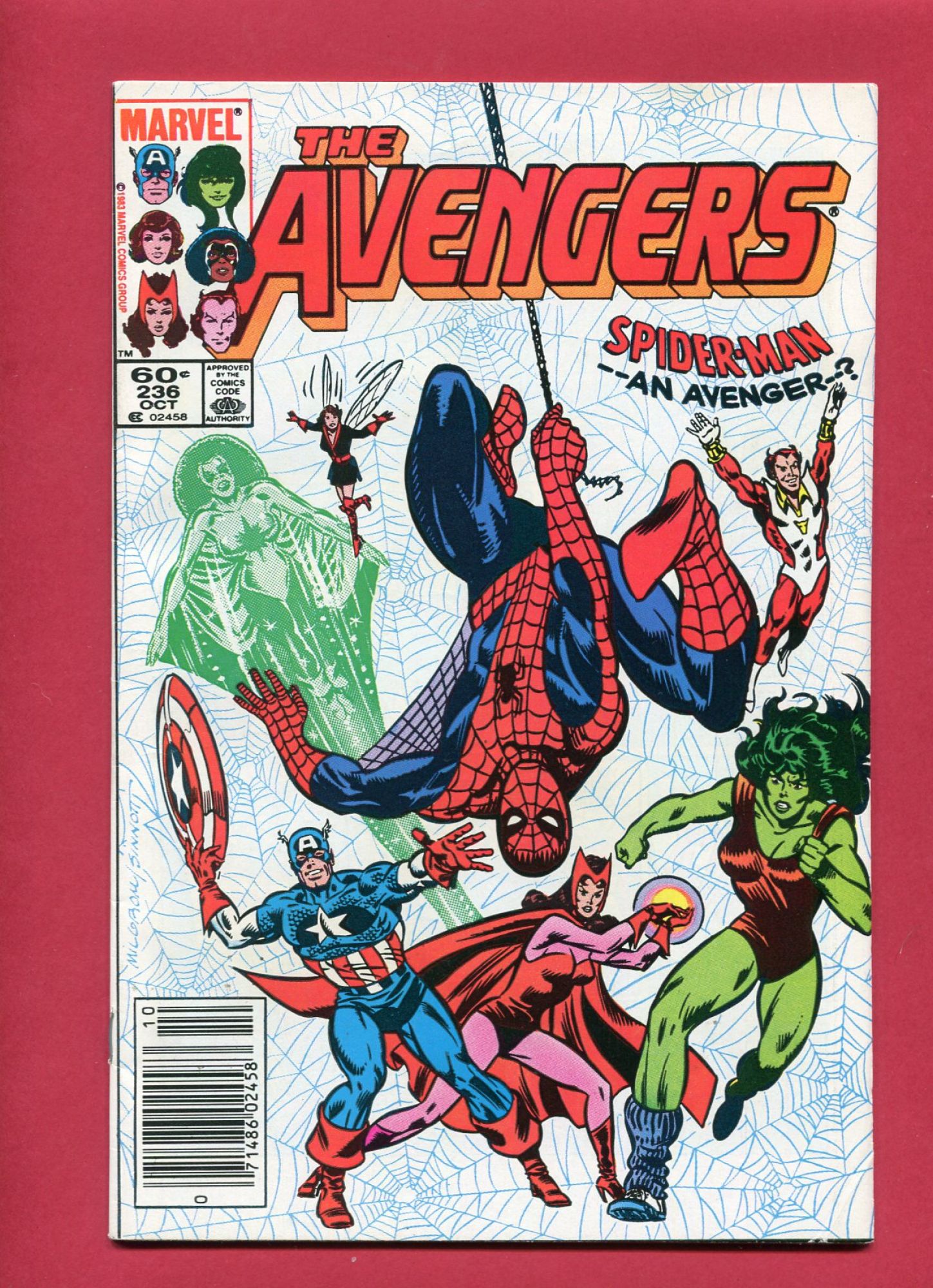 Avengers #236, Oct 1983, 8.5 VF+