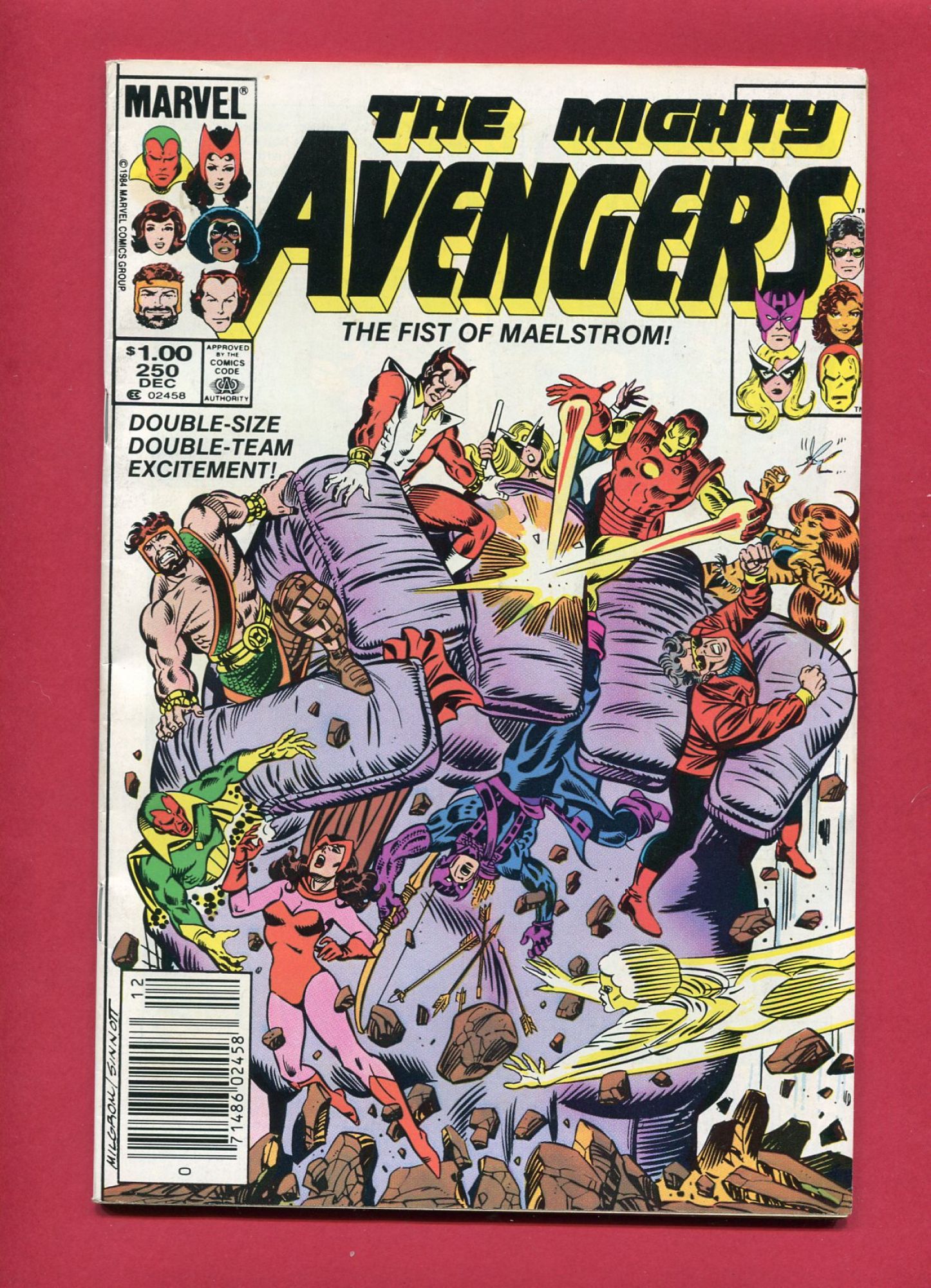 Avengers #250, Dec 1984, 9.0 VF/NM