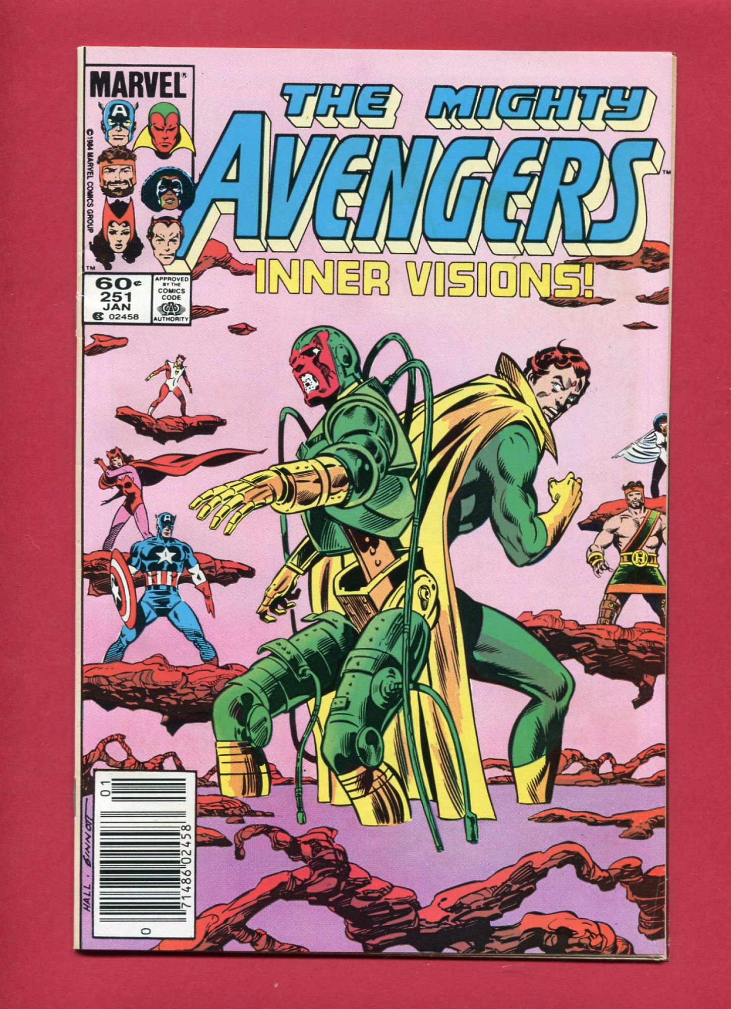 Avengers #251, Jan 1985, 8.5 VF+