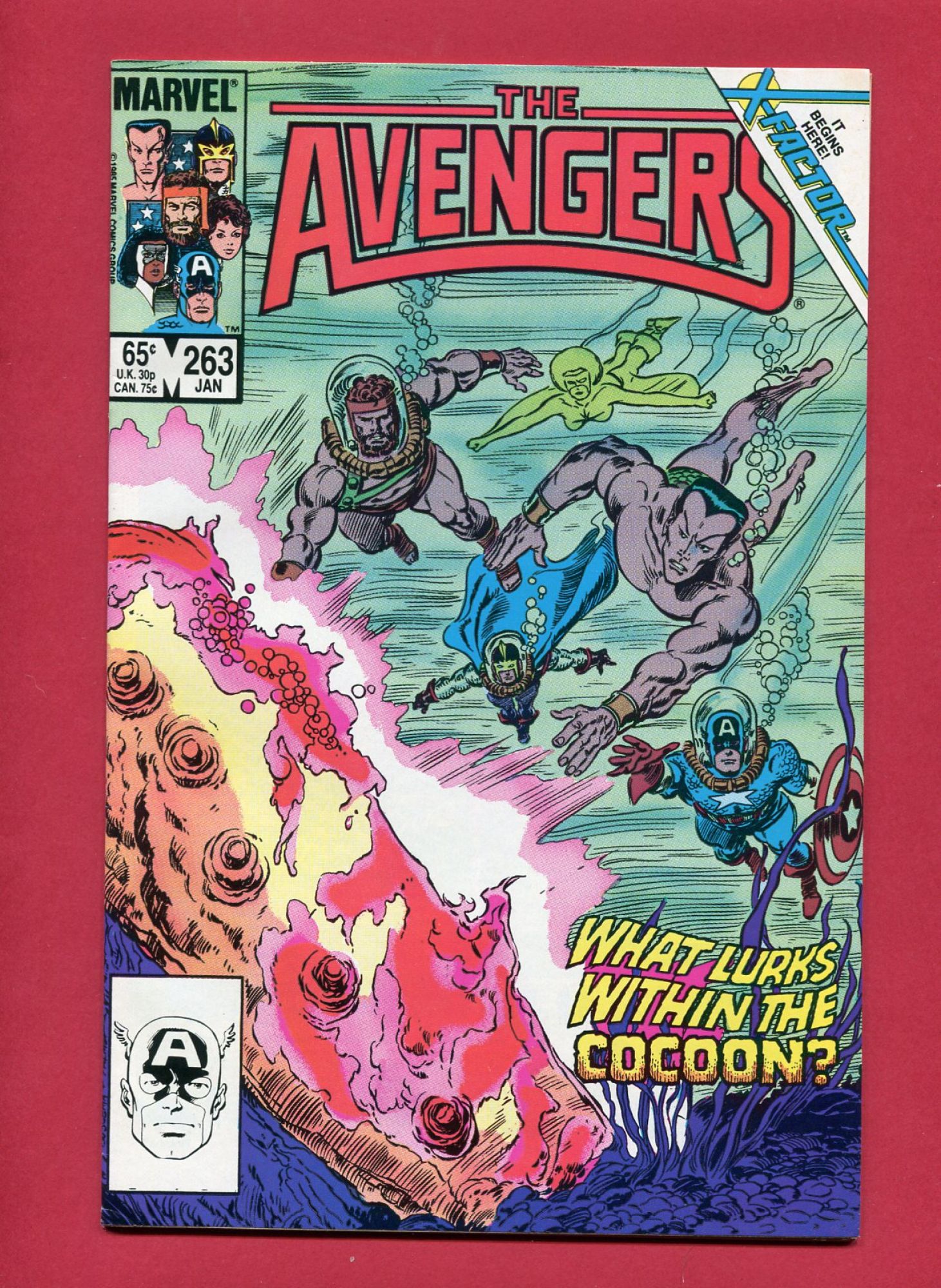 Avengers #263, Jan 1986, 8.5 VF+