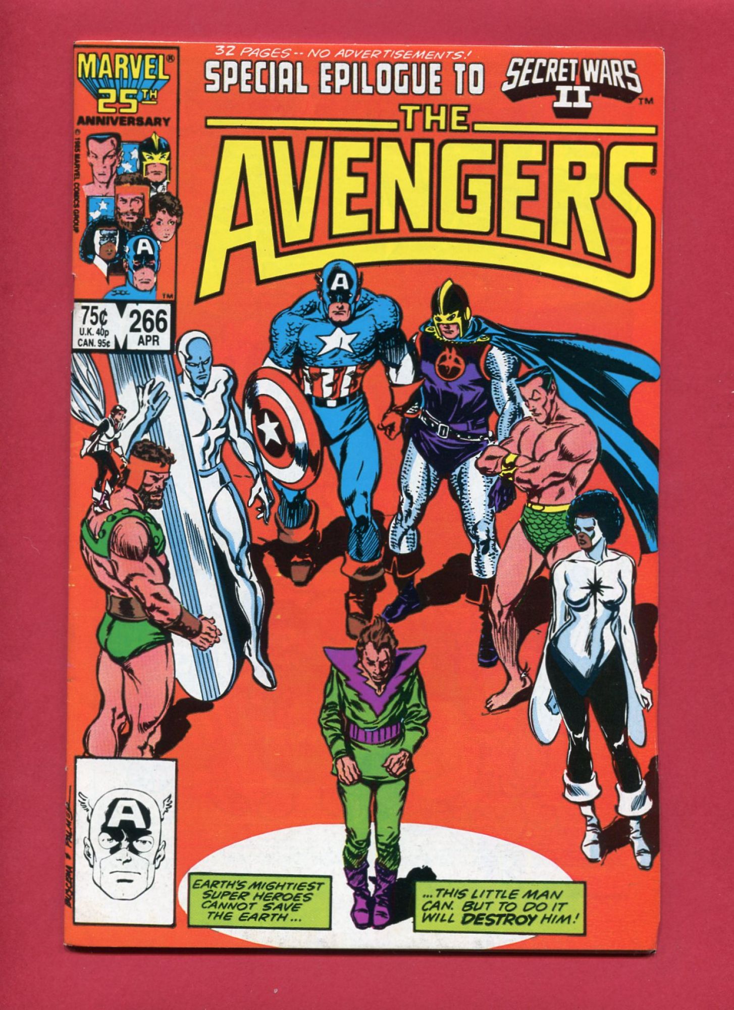 Avengers #266, Apr 1986, 6.5 FN+