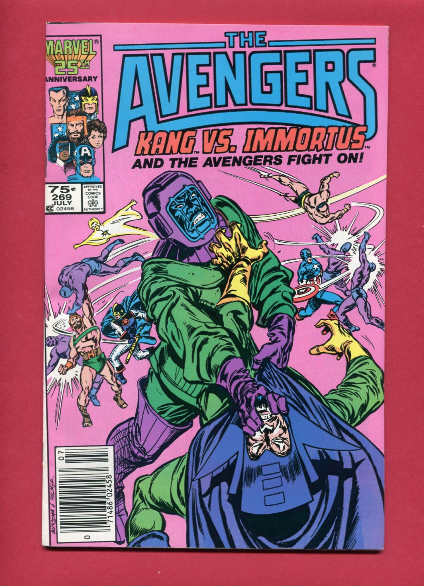 Avengers #269, Jul 1986, 8.0 VF