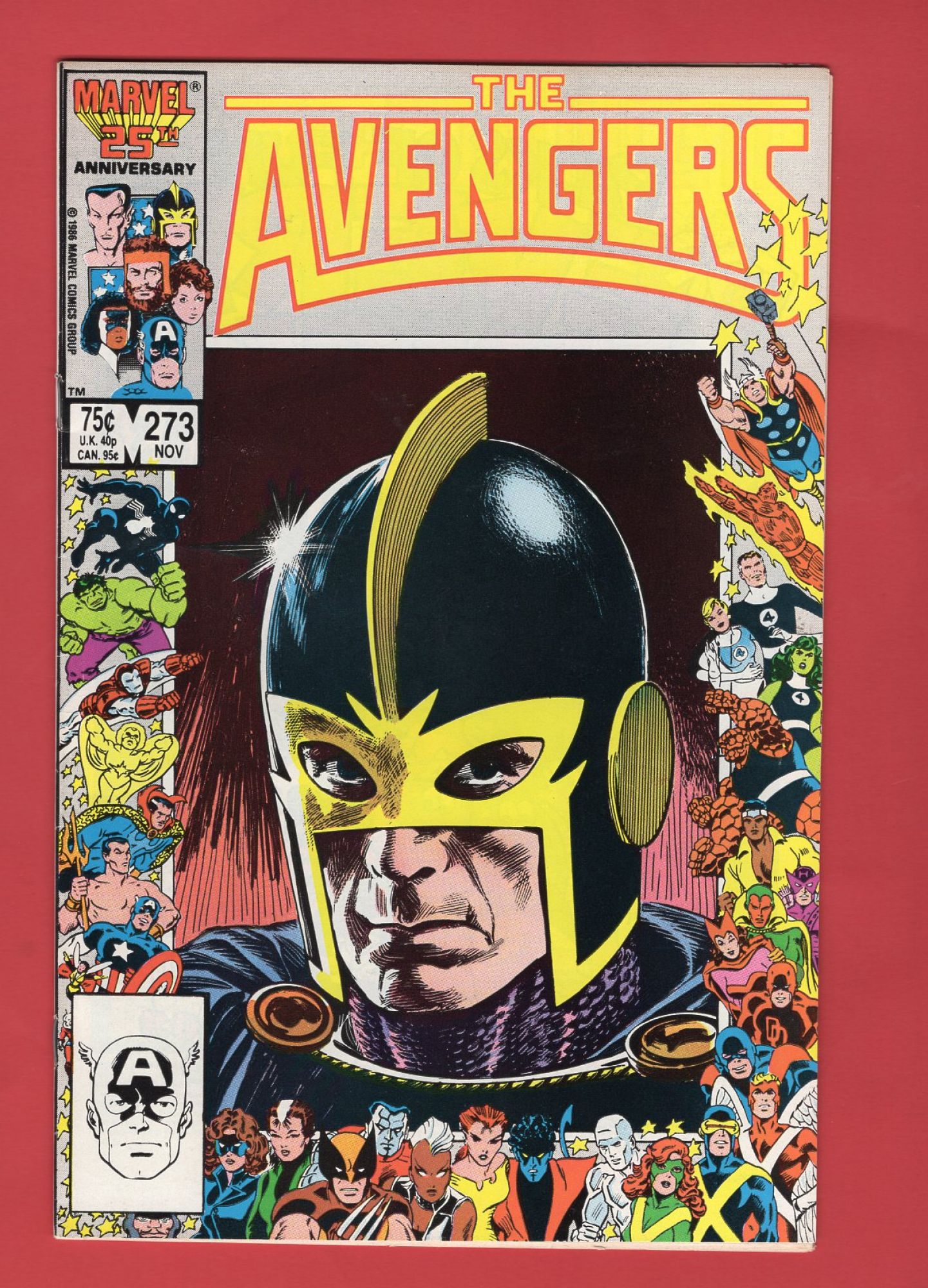 Avengers #273, Nov 1986, 8.5 VF+