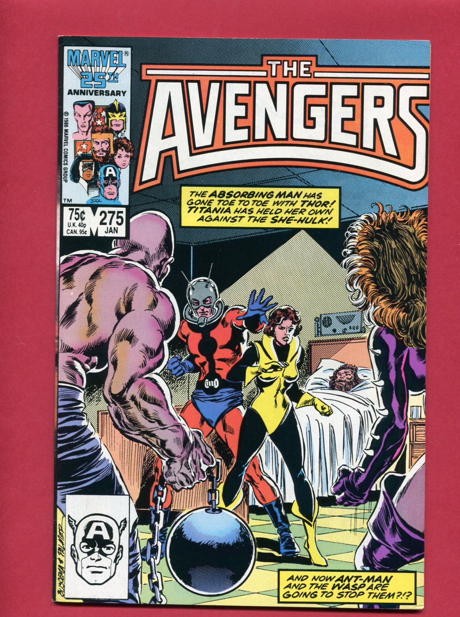 Avengers #275, Jan 1987, 7.5 VF-