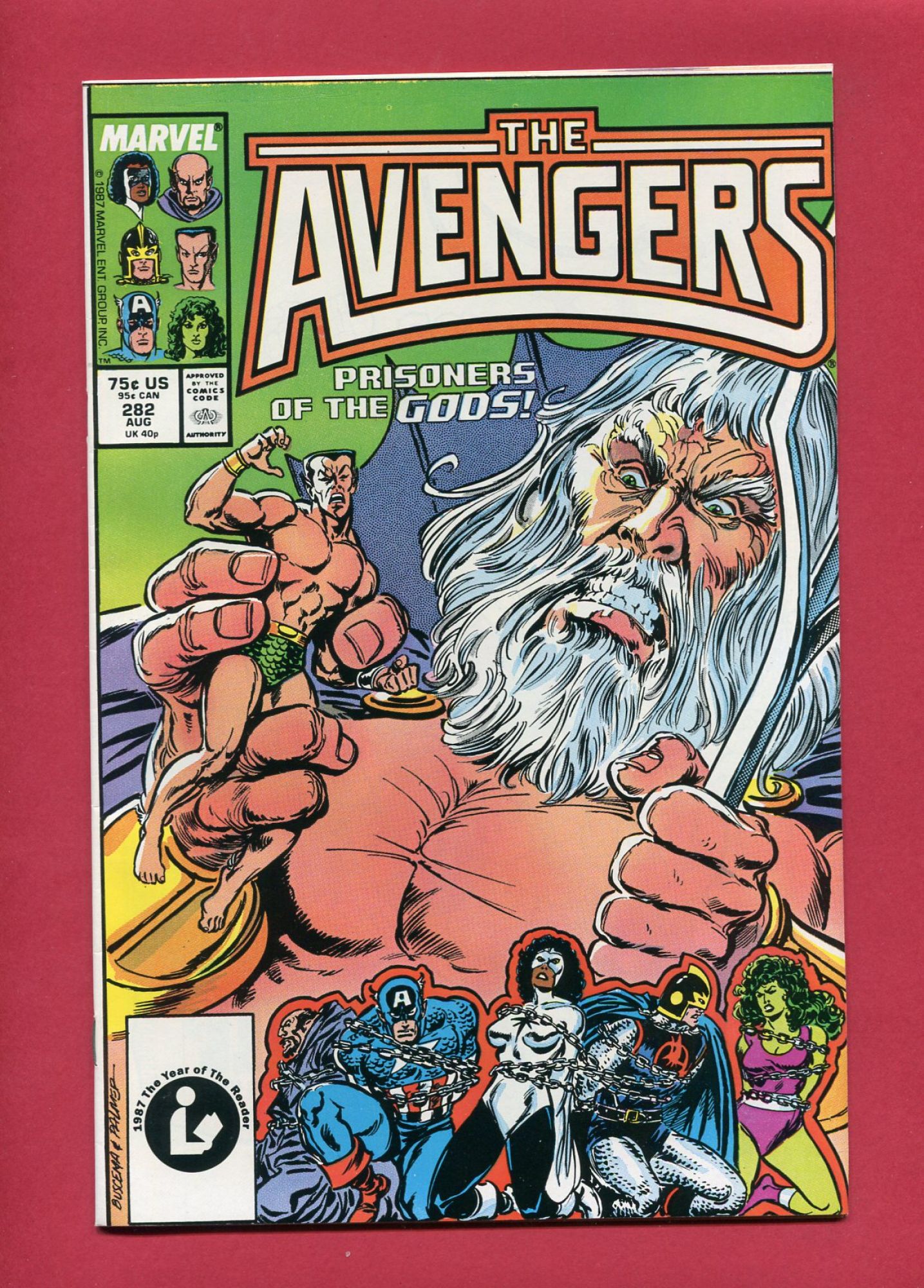 Avengers #282, Aug 1987, 8.5 VF+