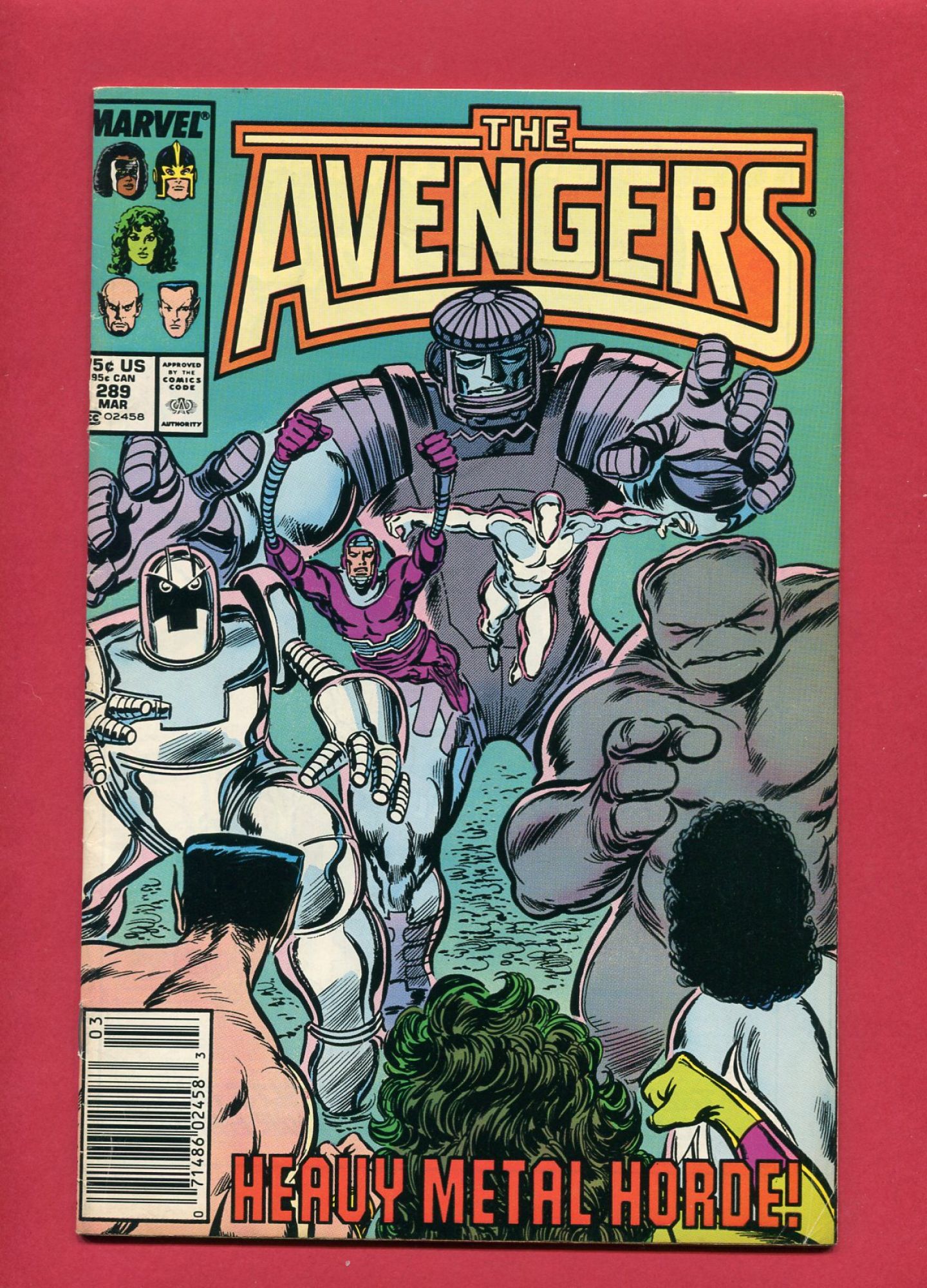 Avengers #289, Mar 1988, 6.5 FN+