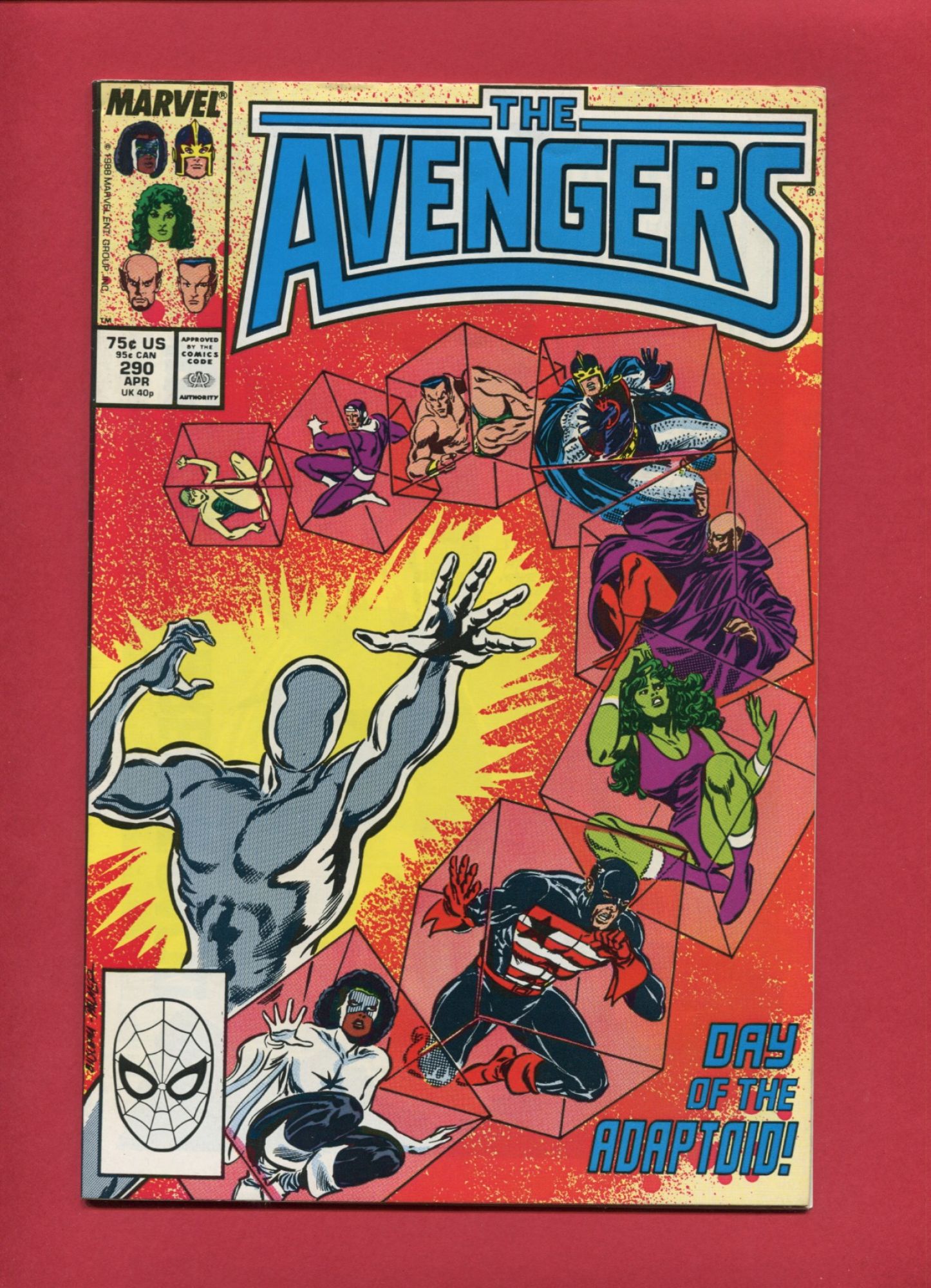 Avengers #290, Apr 1988, 7.0 FN/VF
